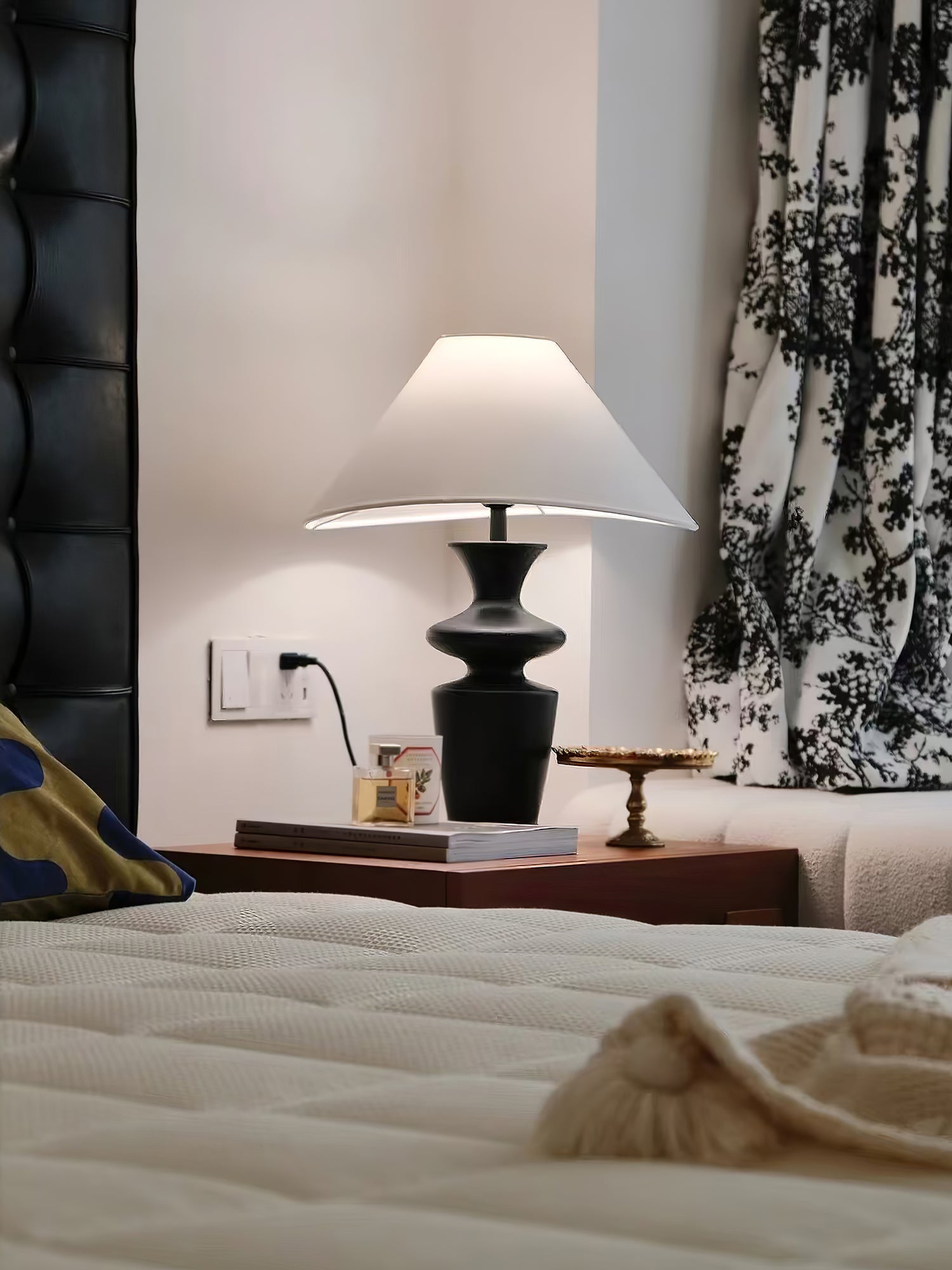 Grace Wood Table Lamp - Blowlighting