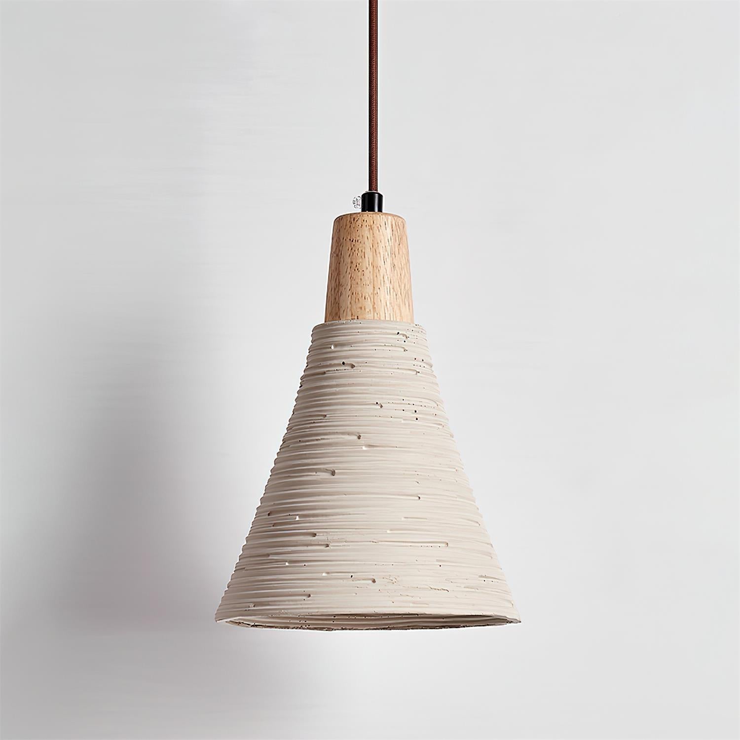 Grainline Minimalist Cement Pendant Light