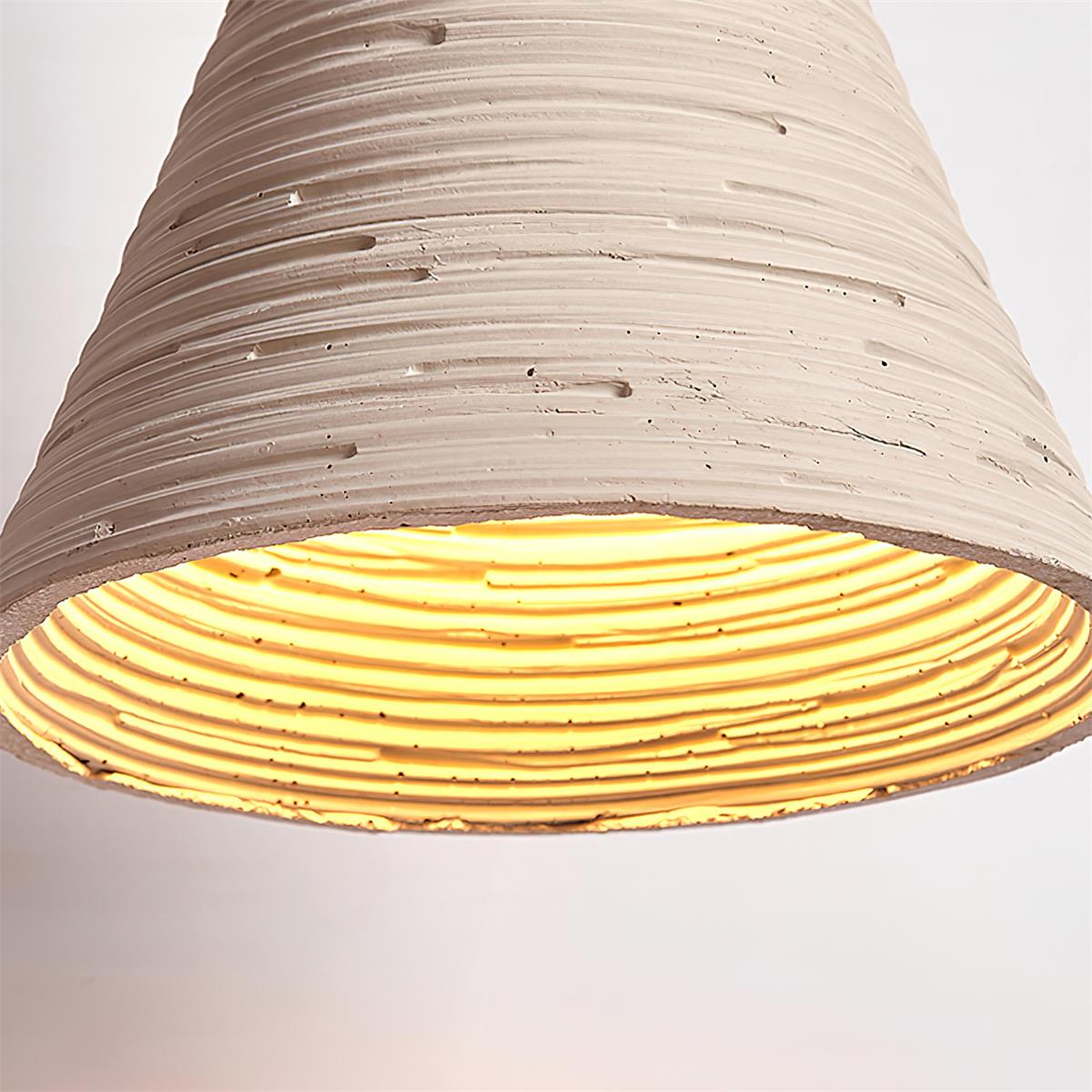 Grainline Minimalist Cement Pendant Light