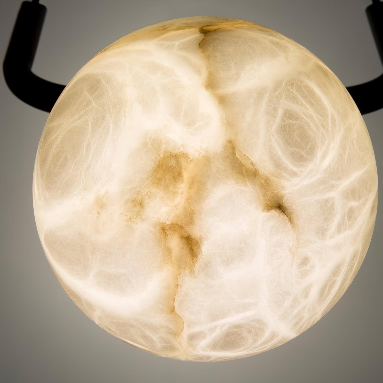 Ulrinus Arch Alabaster Table Lamp - Blowlighting