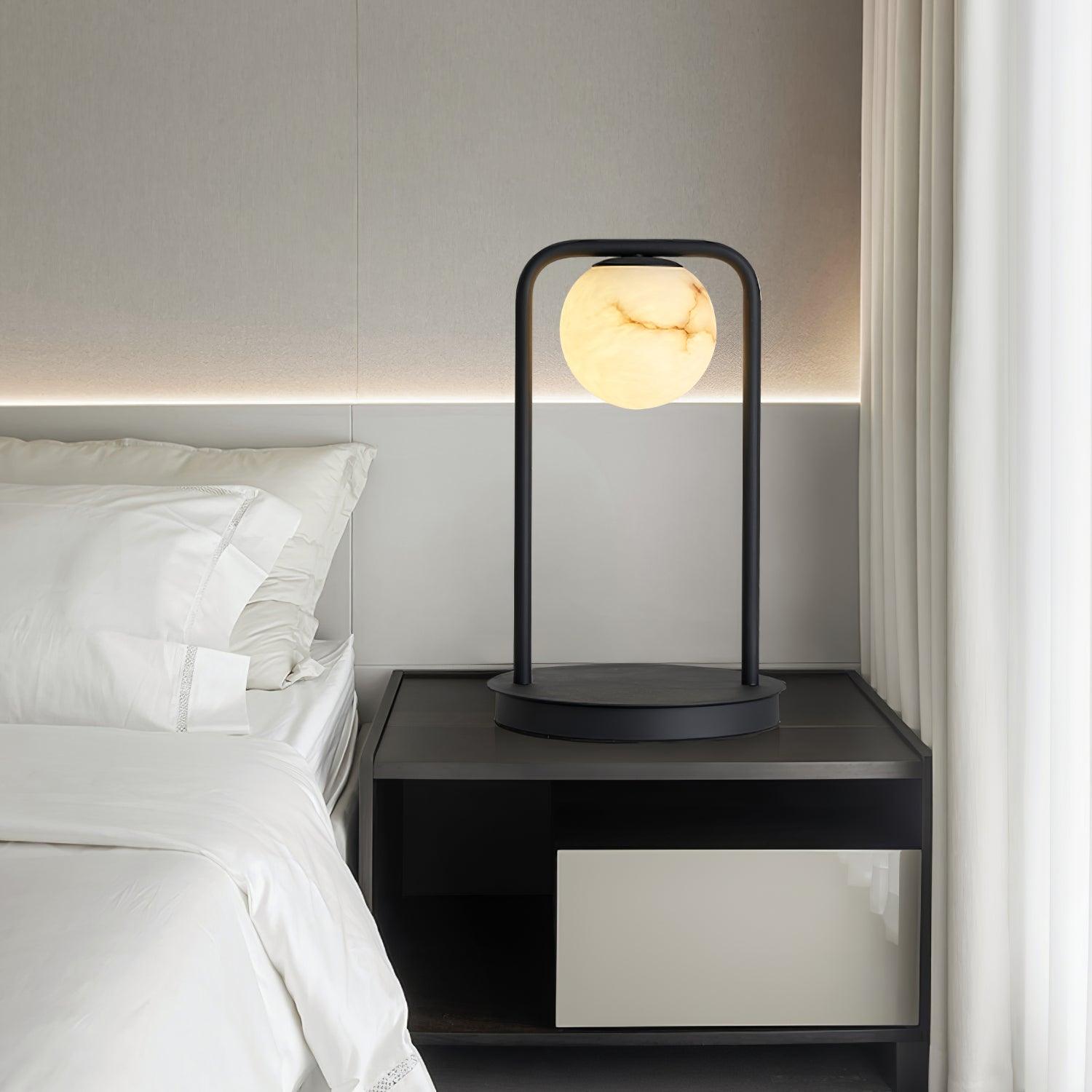 Ulrinus Arch Alabaster Table Lamp - Blowlighting
