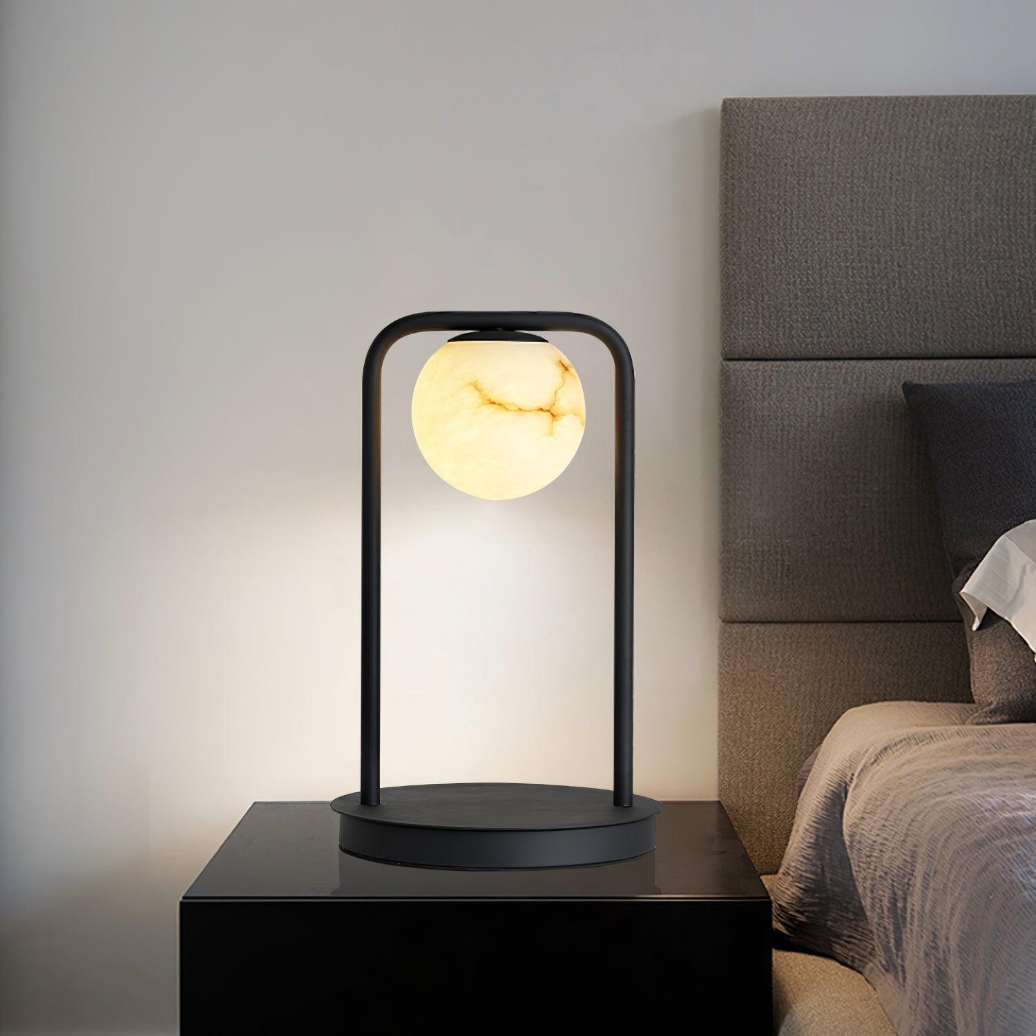 Ulrinus Arch Alabaster Table Lamp - Blowlighting