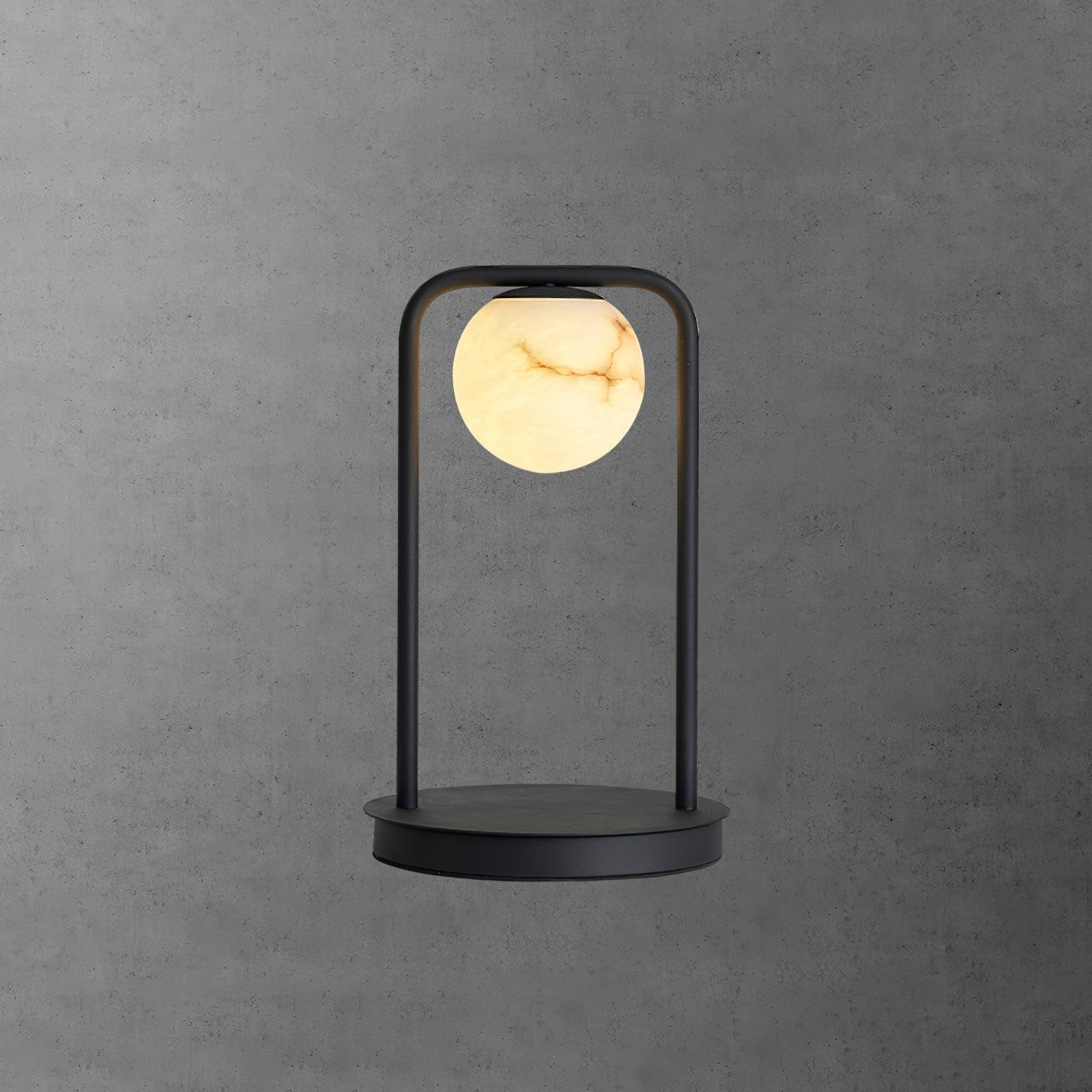 Ulrinus Arch Alabaster Table Lamp - Blowlighting