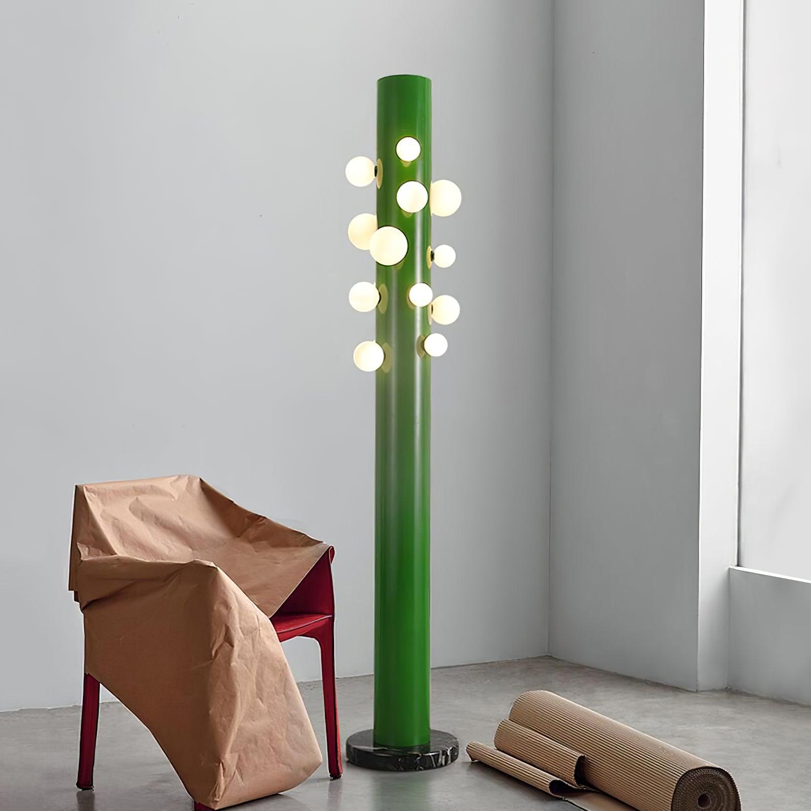 Ortaliel Marble Floor Lamp - Blowlighting