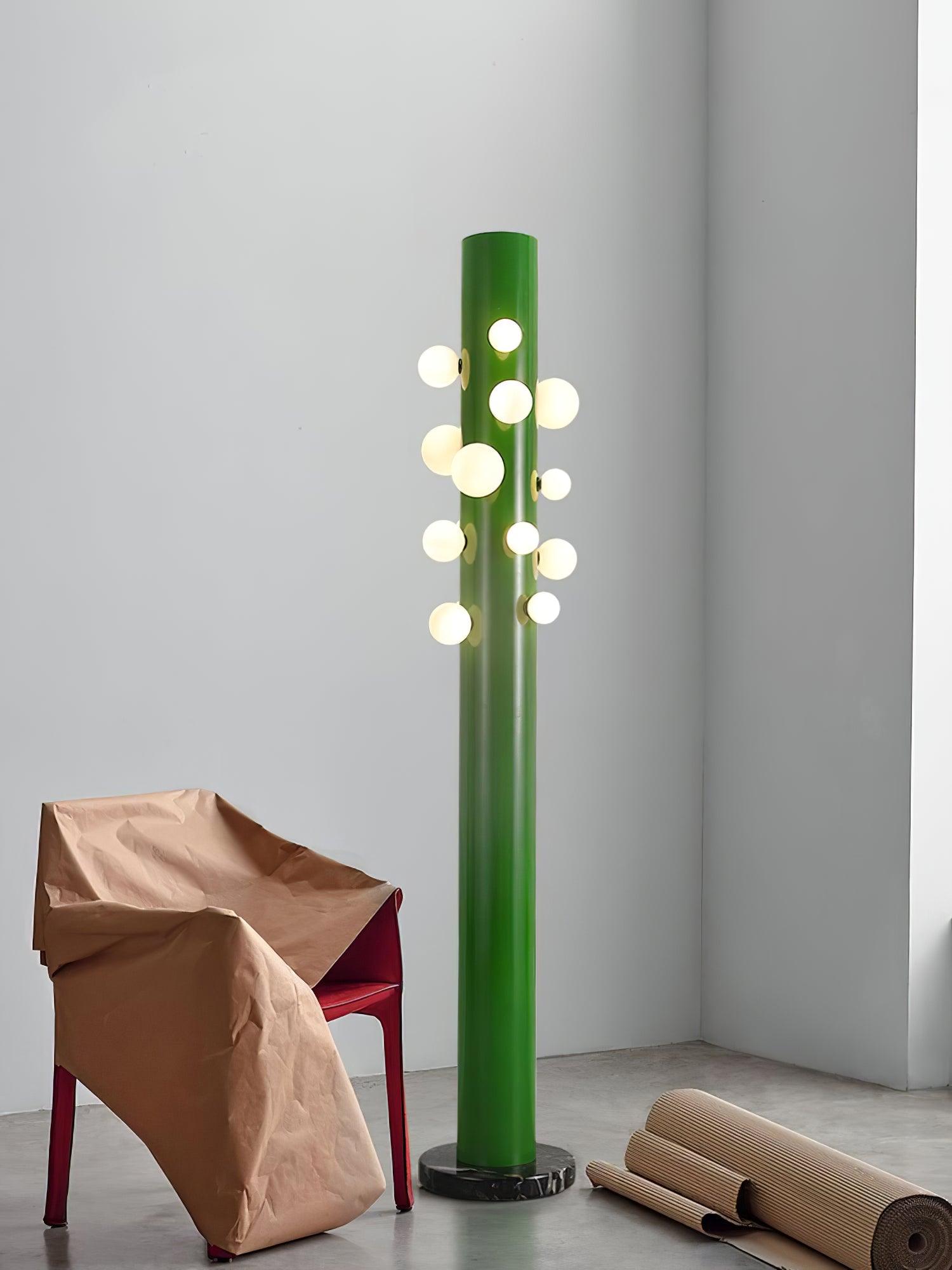 Ortaliel Marble Floor Lamp - Blowlighting