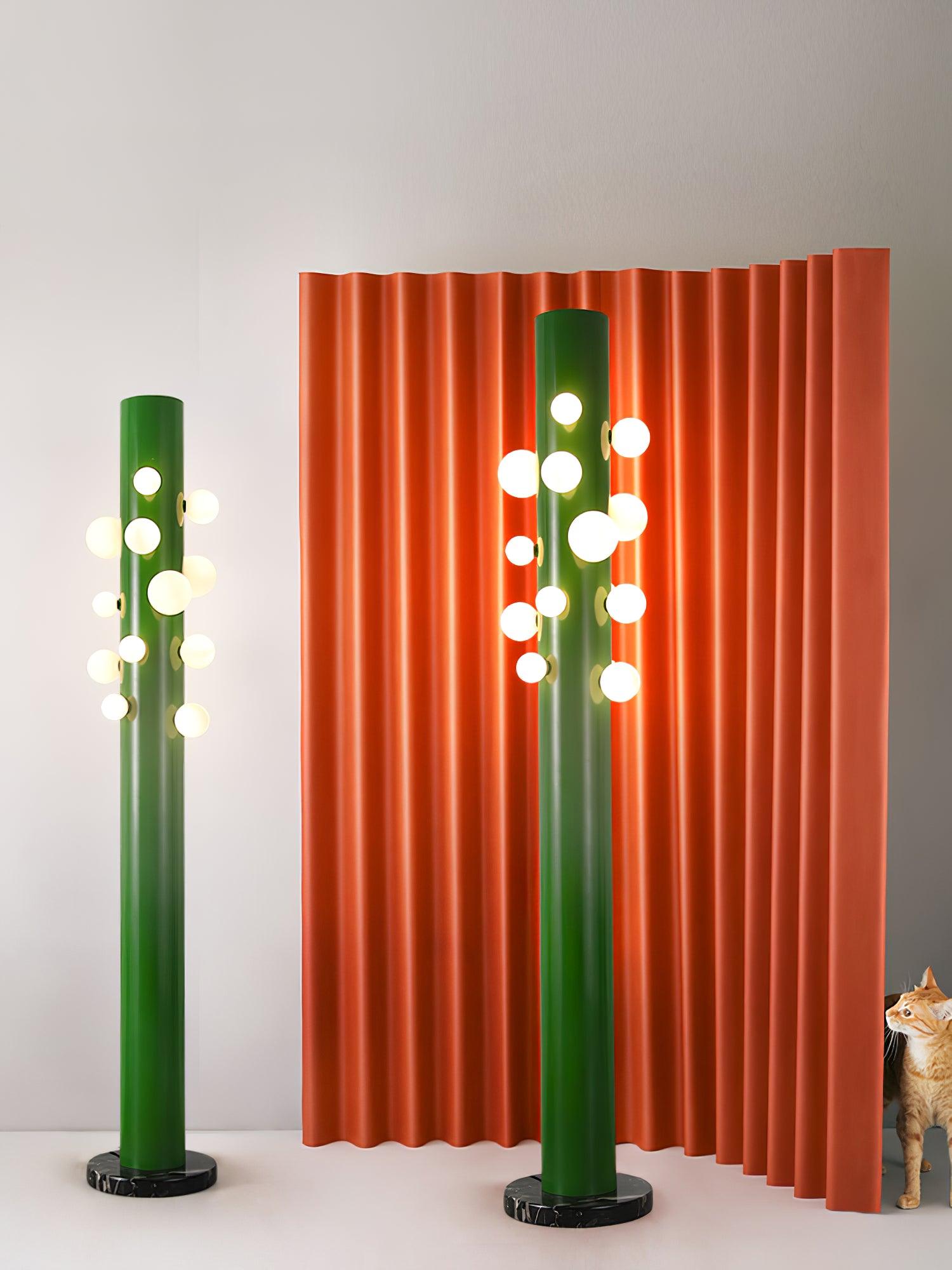 Ortaliel Marble Floor Lamp - Blowlighting