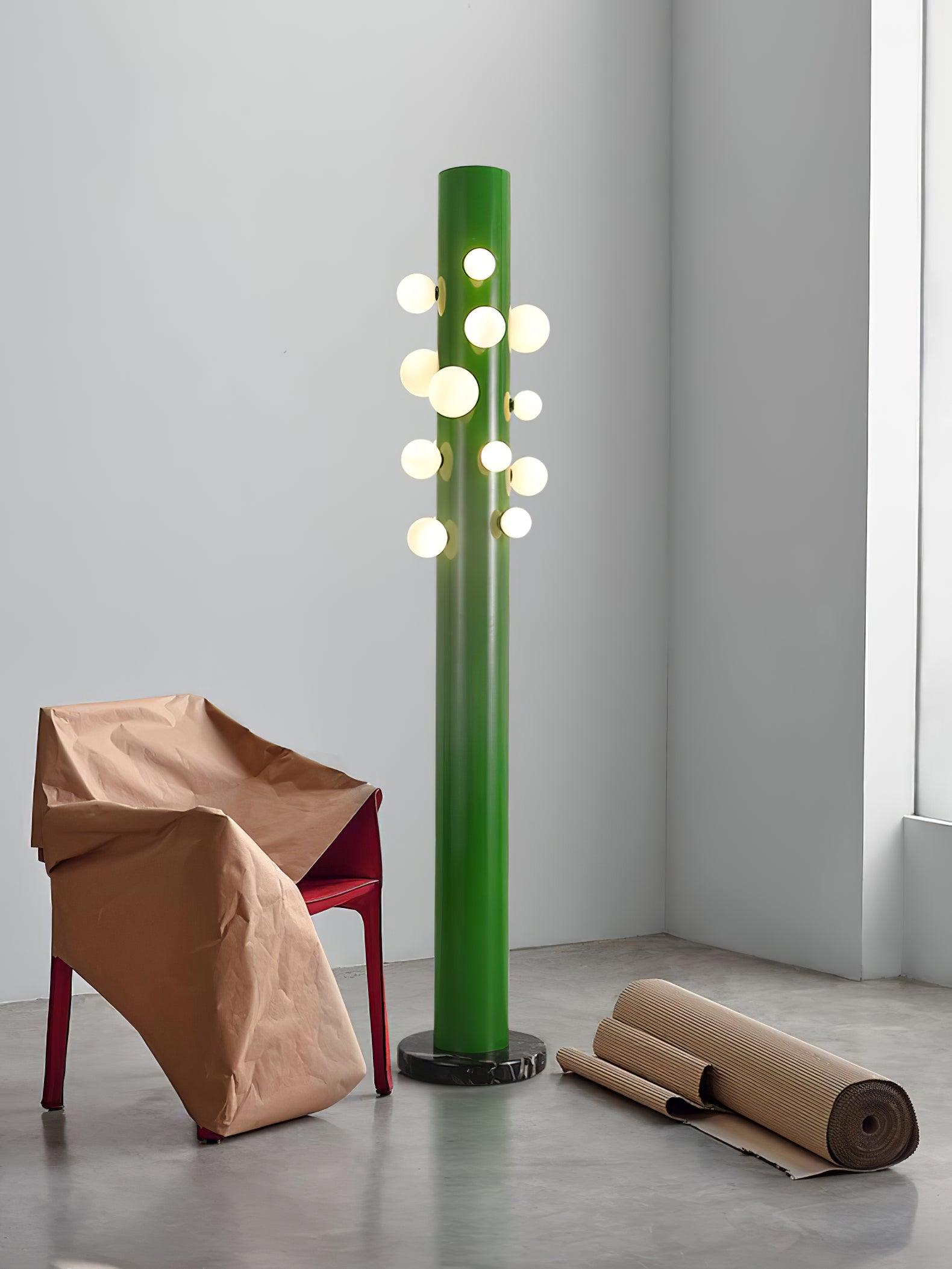 Ortaliel Marble Floor Lamp - Blowlighting
