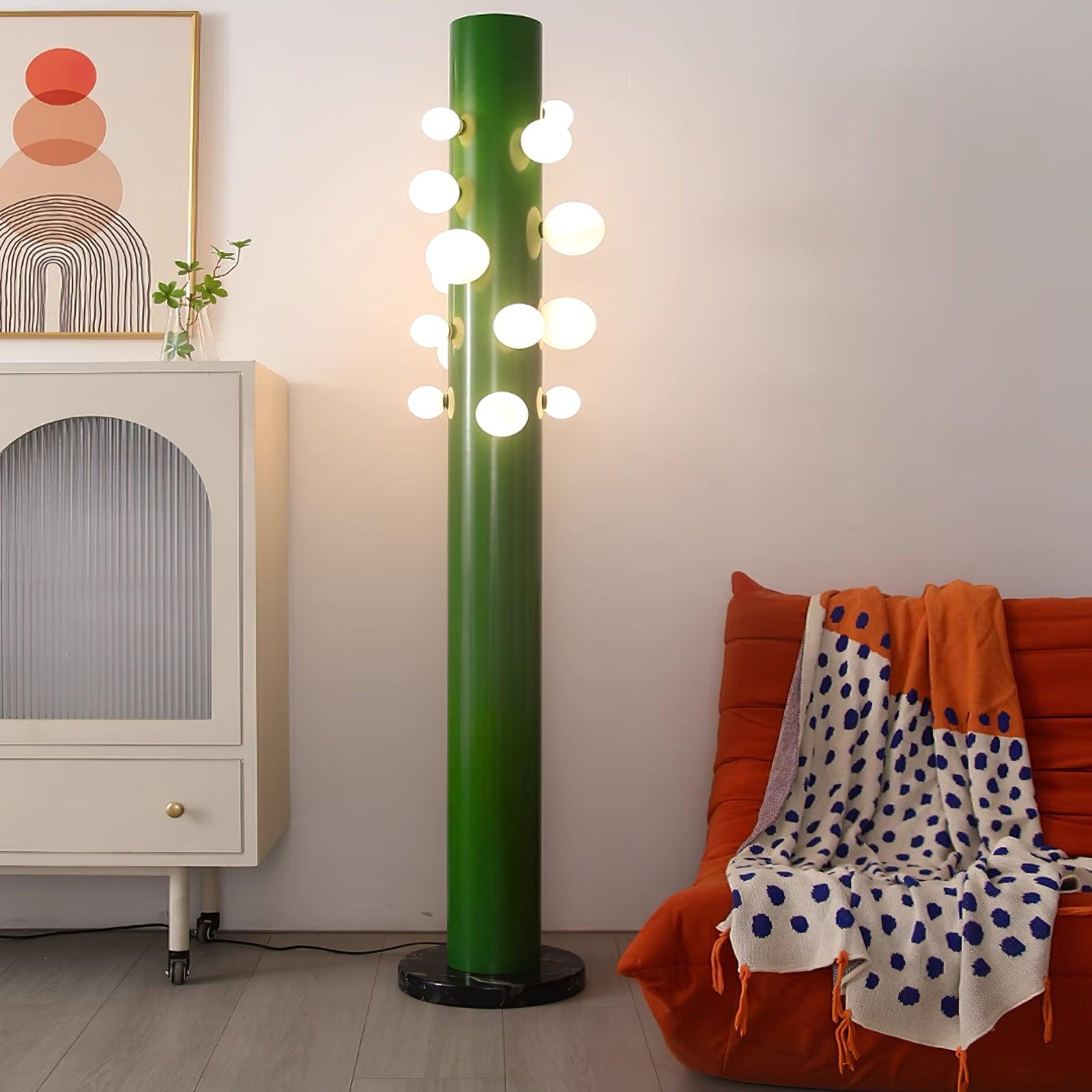 Ortaliel Marble Floor Lamp - Blowlighting