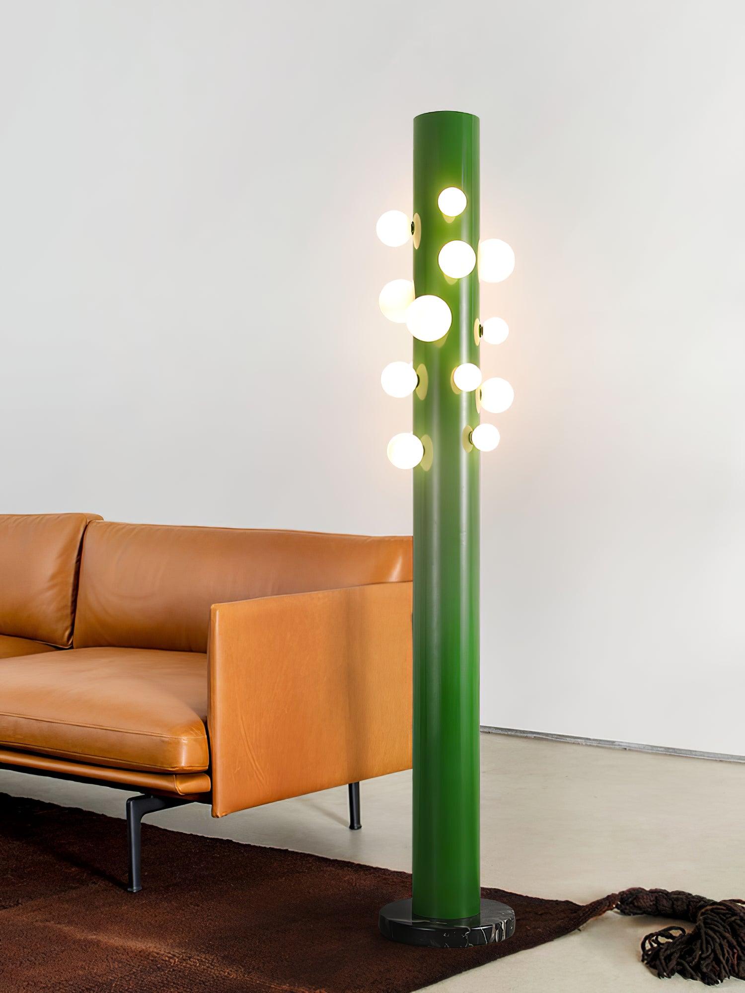 Ortaliel Marble Floor Lamp - Blowlighting