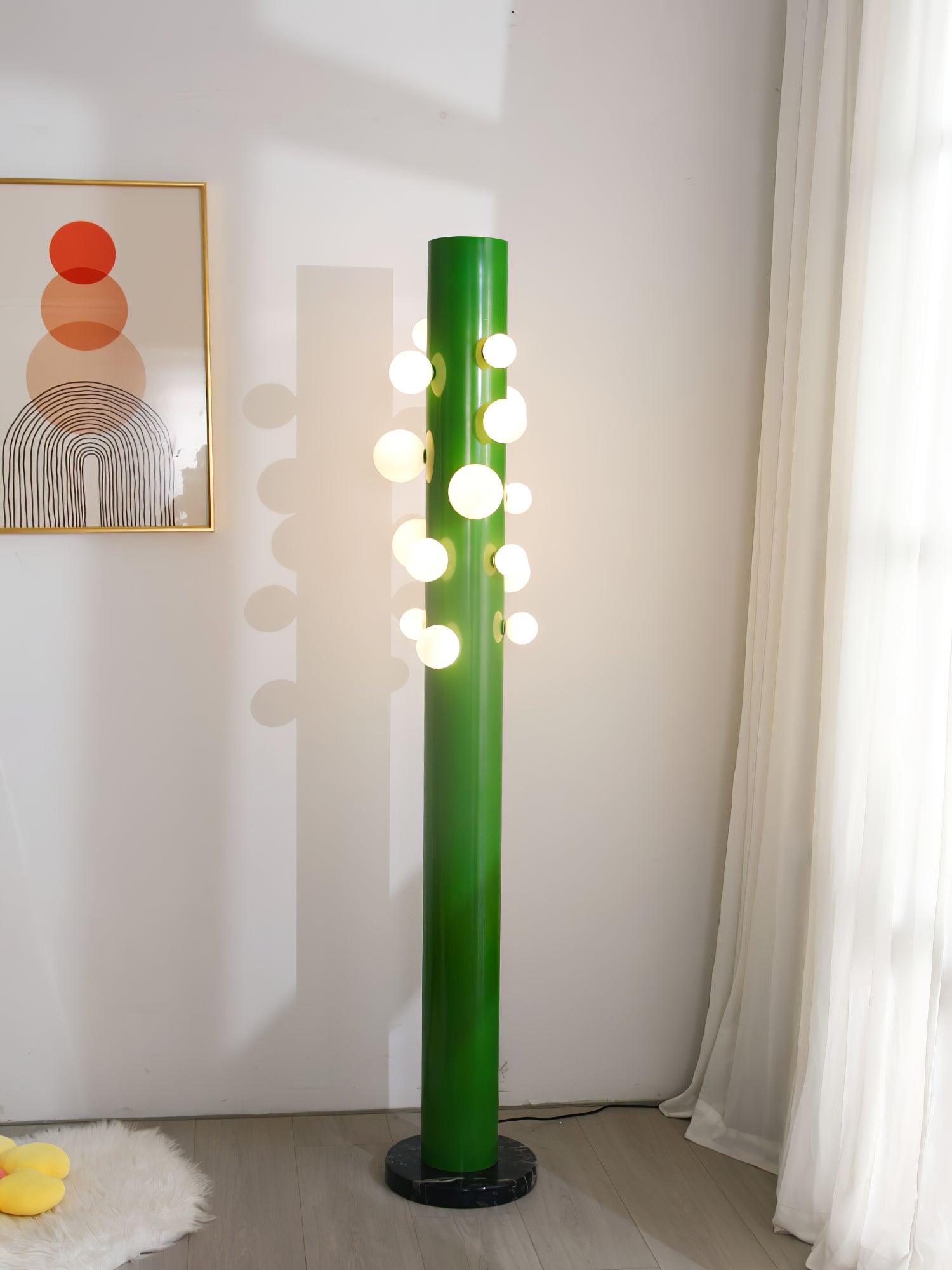 Ortaliel Marble Floor Lamp - Blowlighting