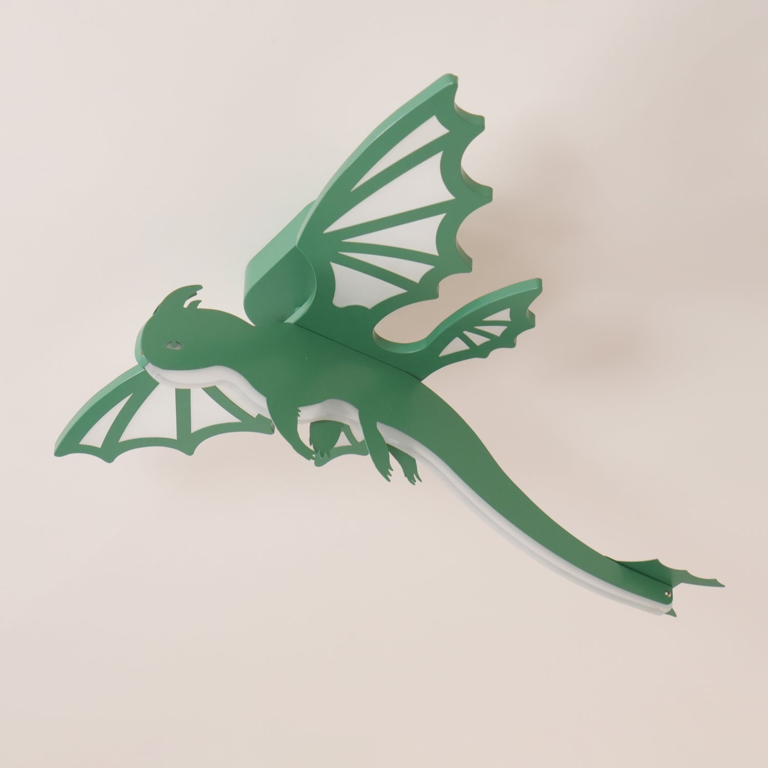 Green Dinosaur Ceiling Light - Blowlighting