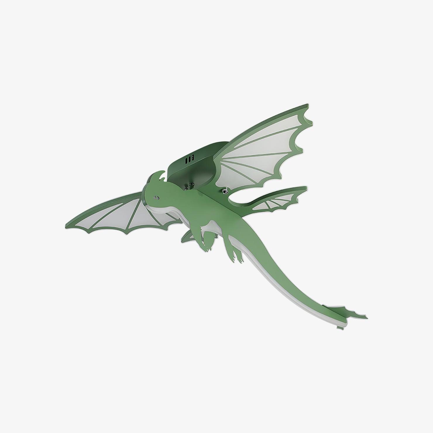 Green Dinosaur Ceiling Light - Blowlighting
