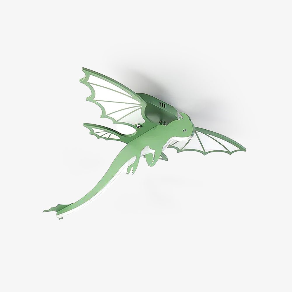 Green Dinosaur Ceiling Light - Blowlighting