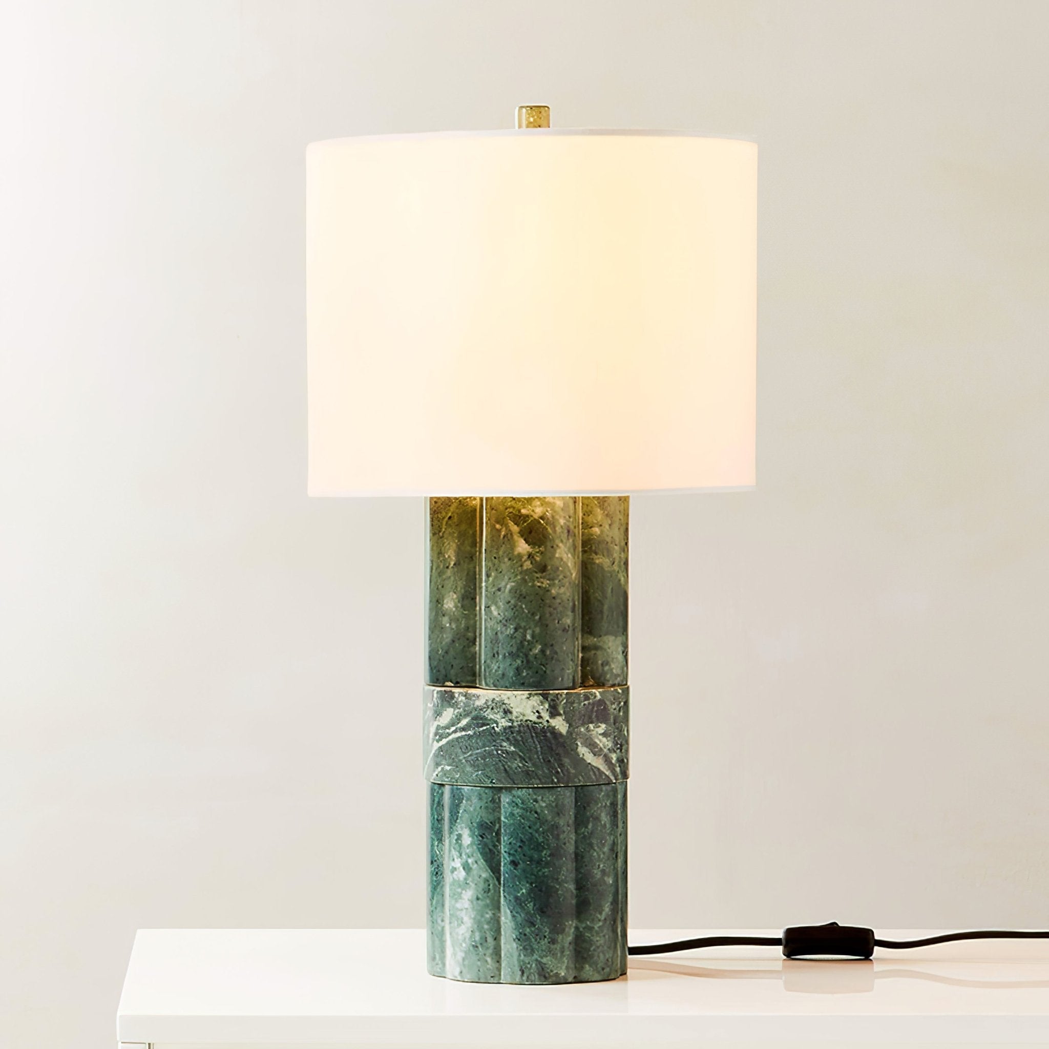 Declan Modern Marble Table Lamp - Blowlighting