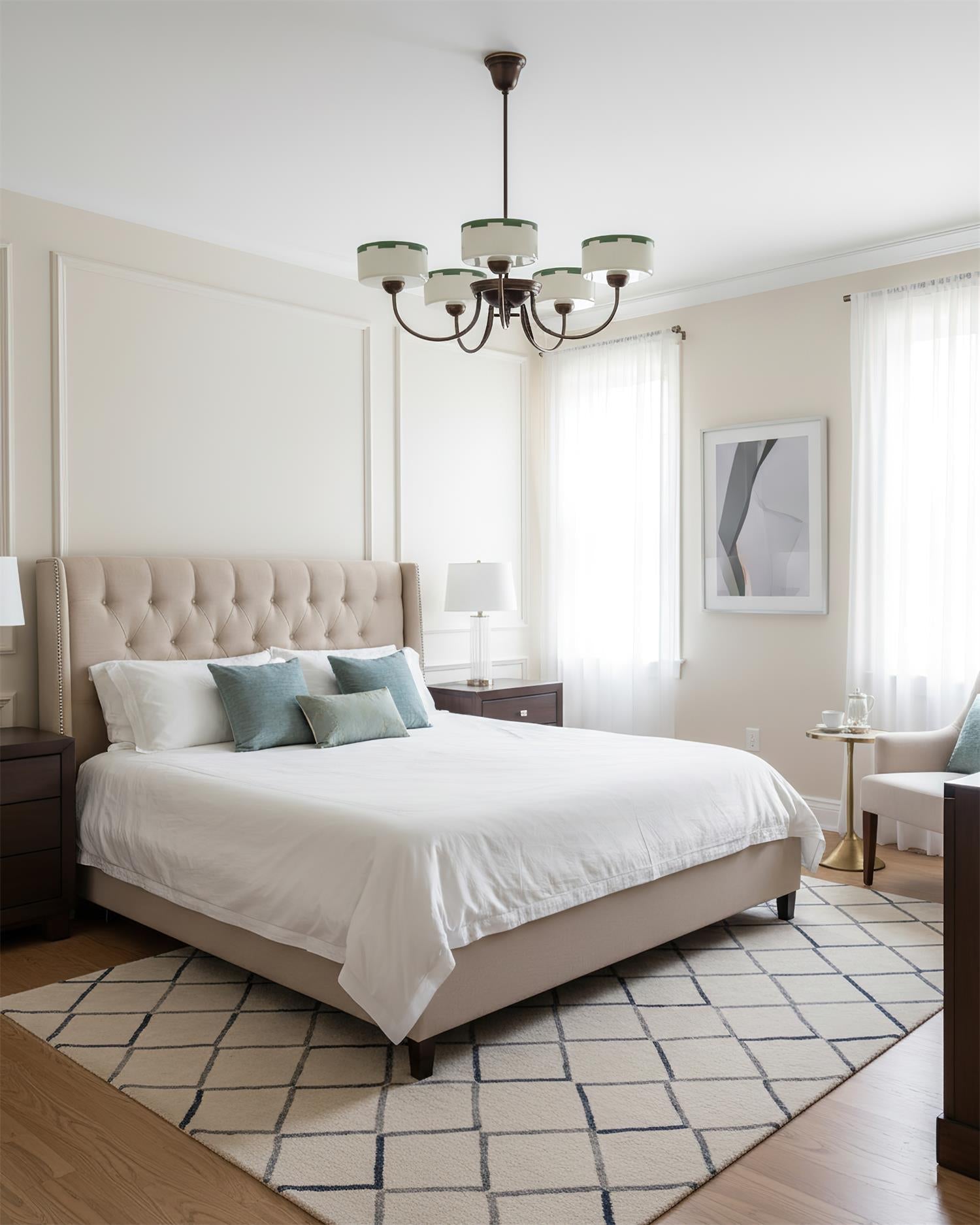 Grevola Vintage Wood Chandelier