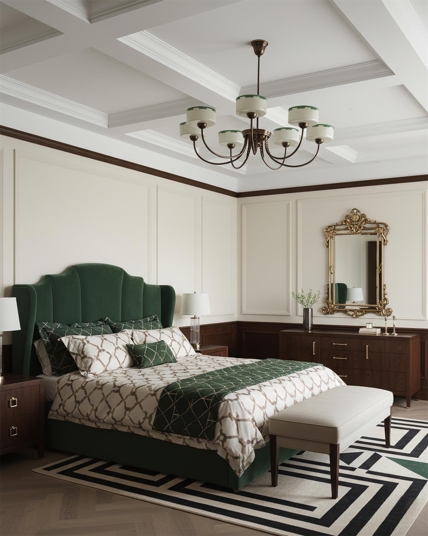 Grevola Vintage Wood Chandelier