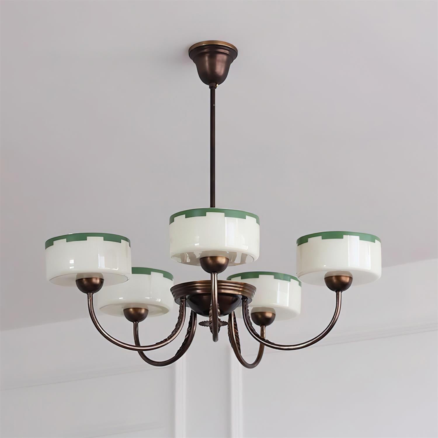 Grevola Vintage Wood Chandelier
