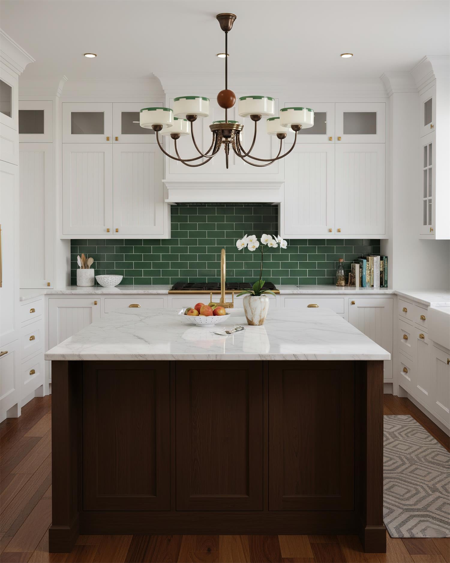 Grevola Vintage Wood Chandelier