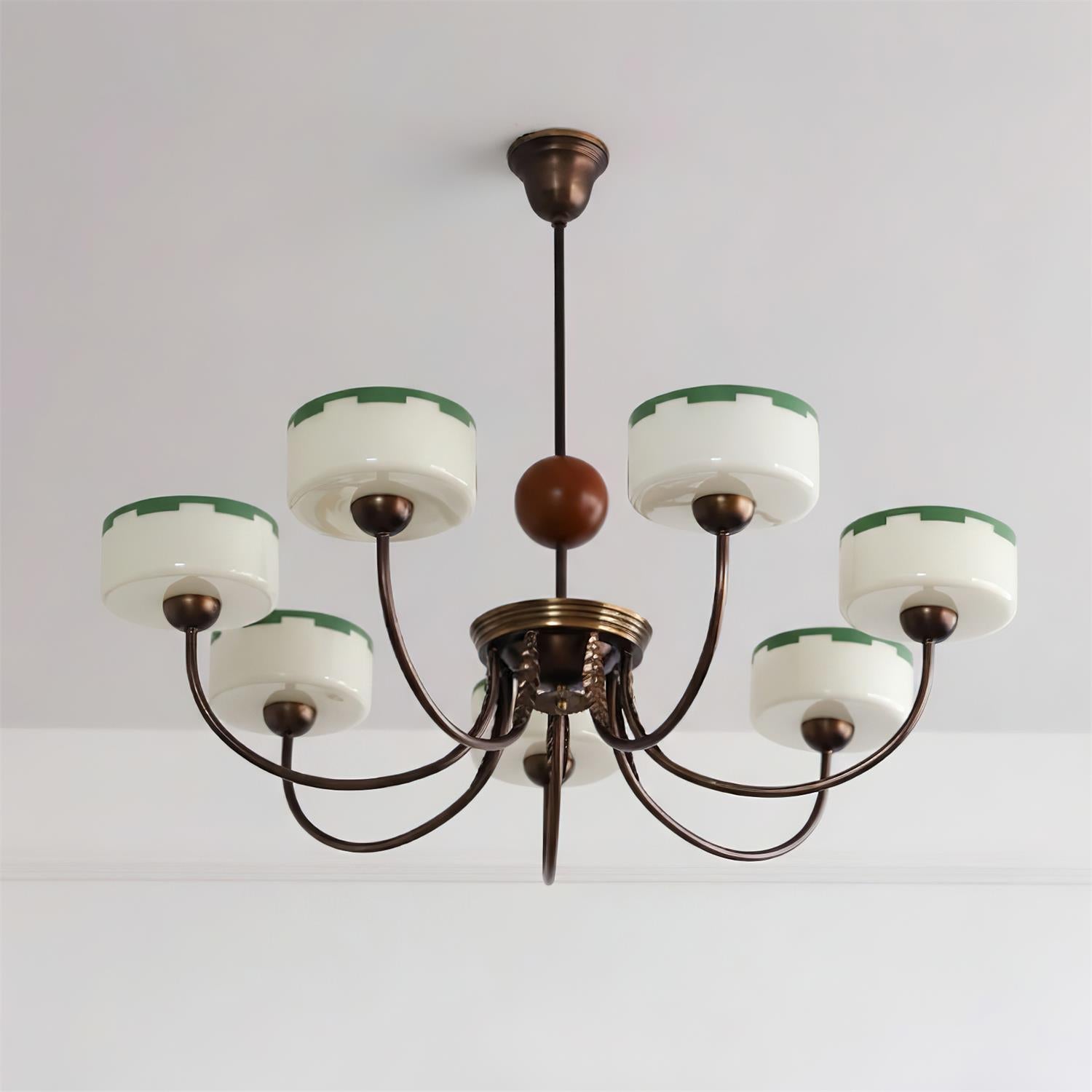 Grevola Vintage Wood Chandelier