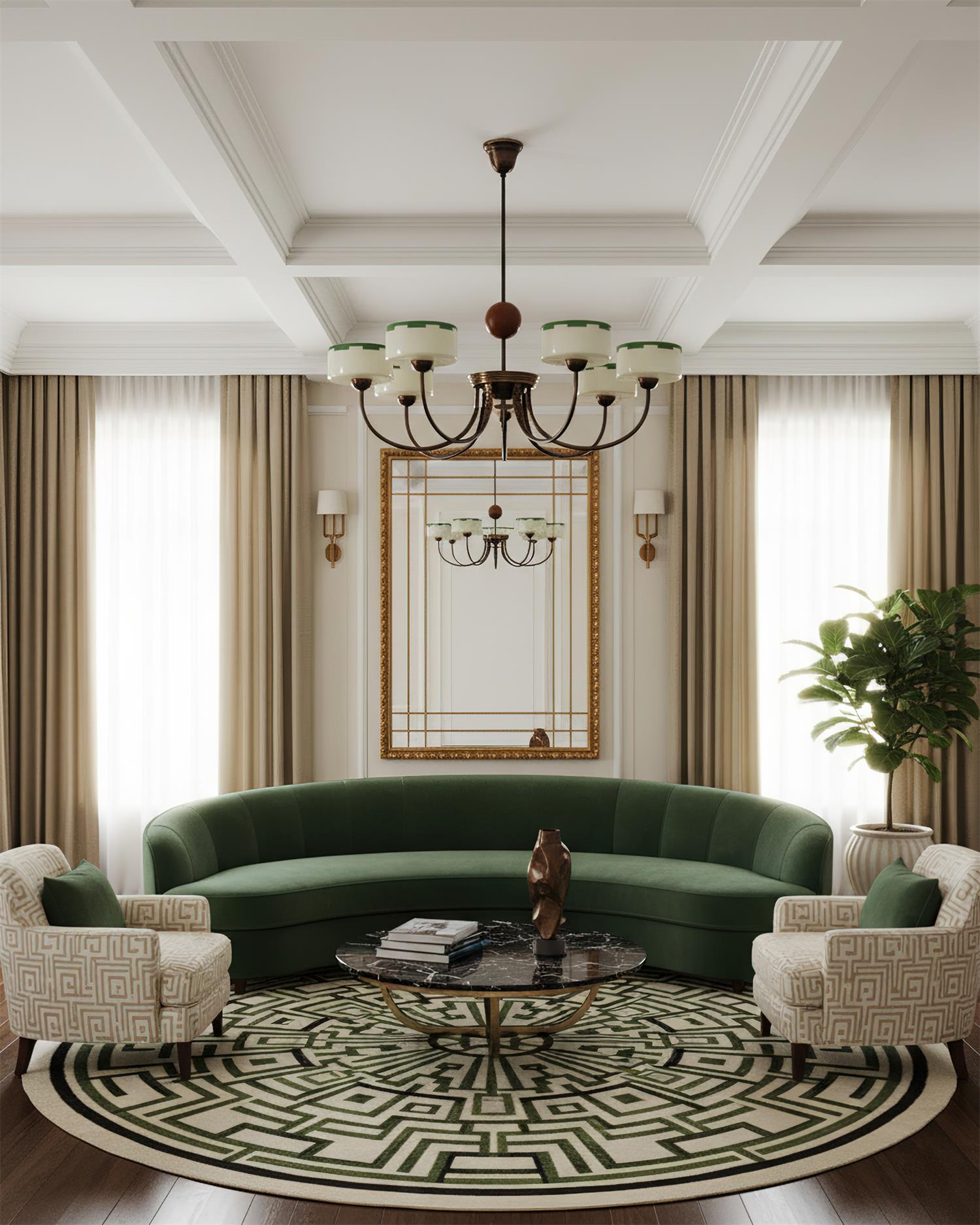 Grevola Vintage Wood Chandelier