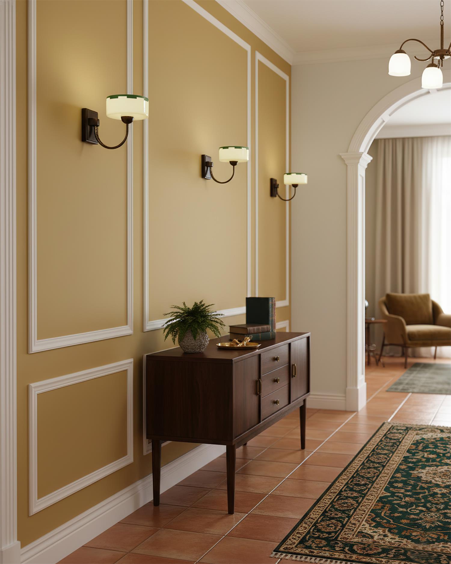 Grevola Modern Metal Wall Light