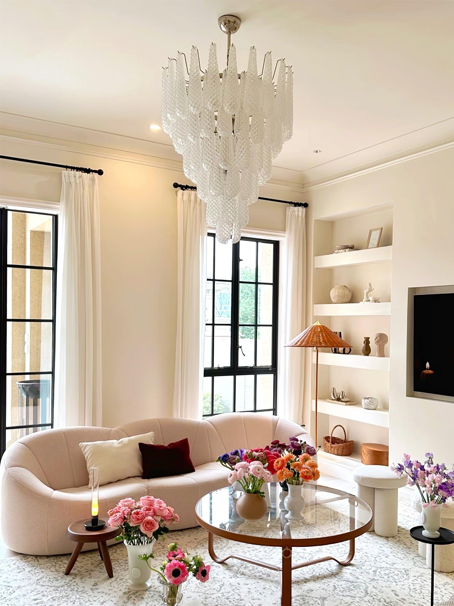 Zemaryra Glass Chandelier - Blowlighting
