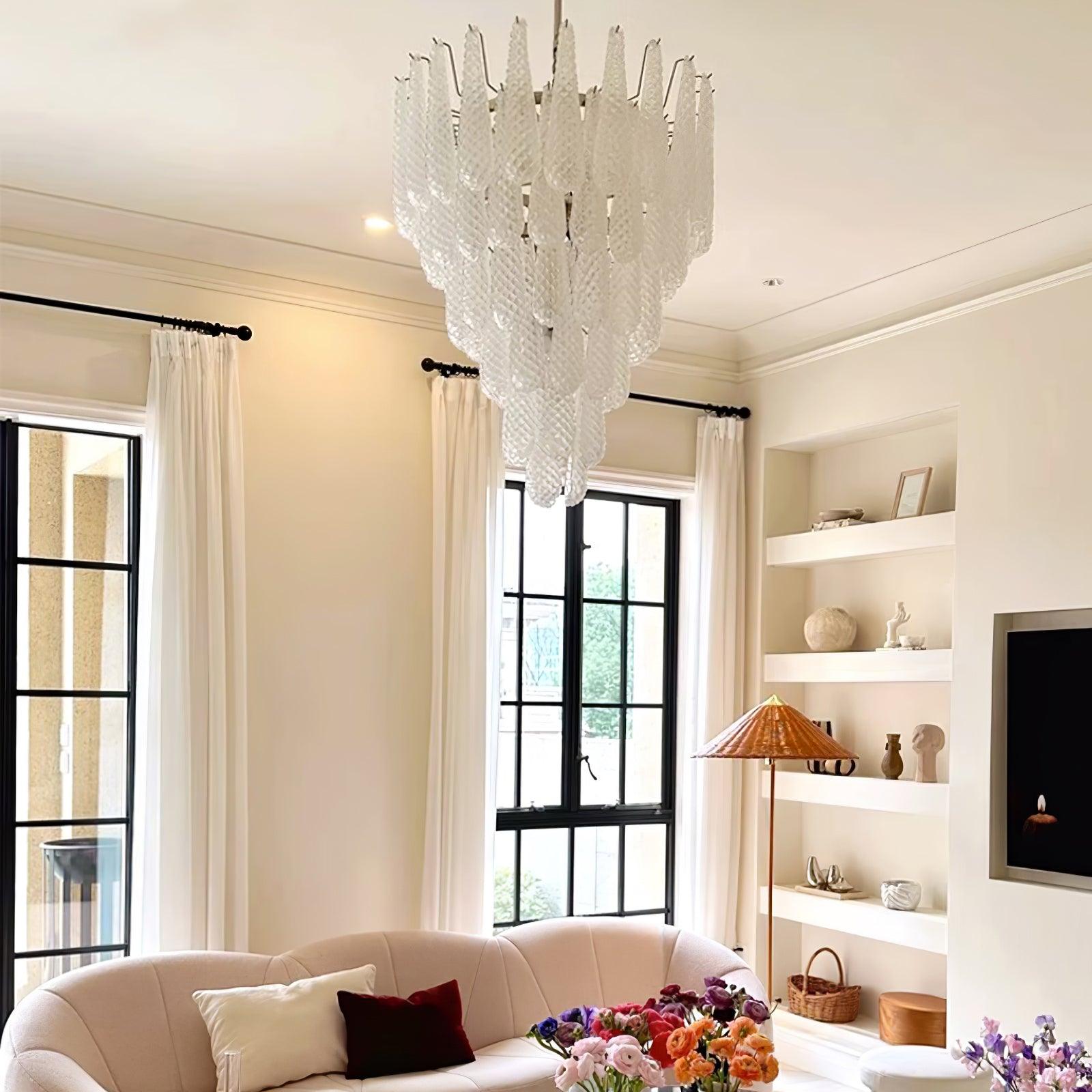 Zemaryra Glass Chandelier - Blowlighting
