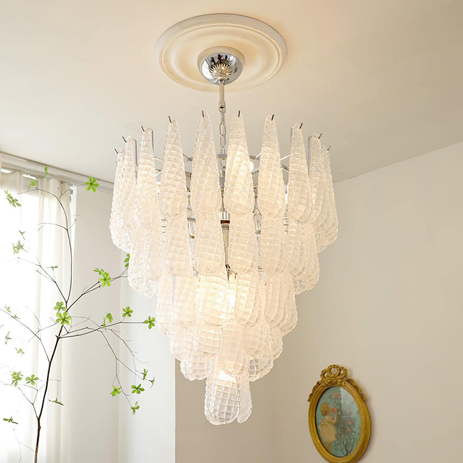 Zemaryra Glass Chandelier - Blowlighting
