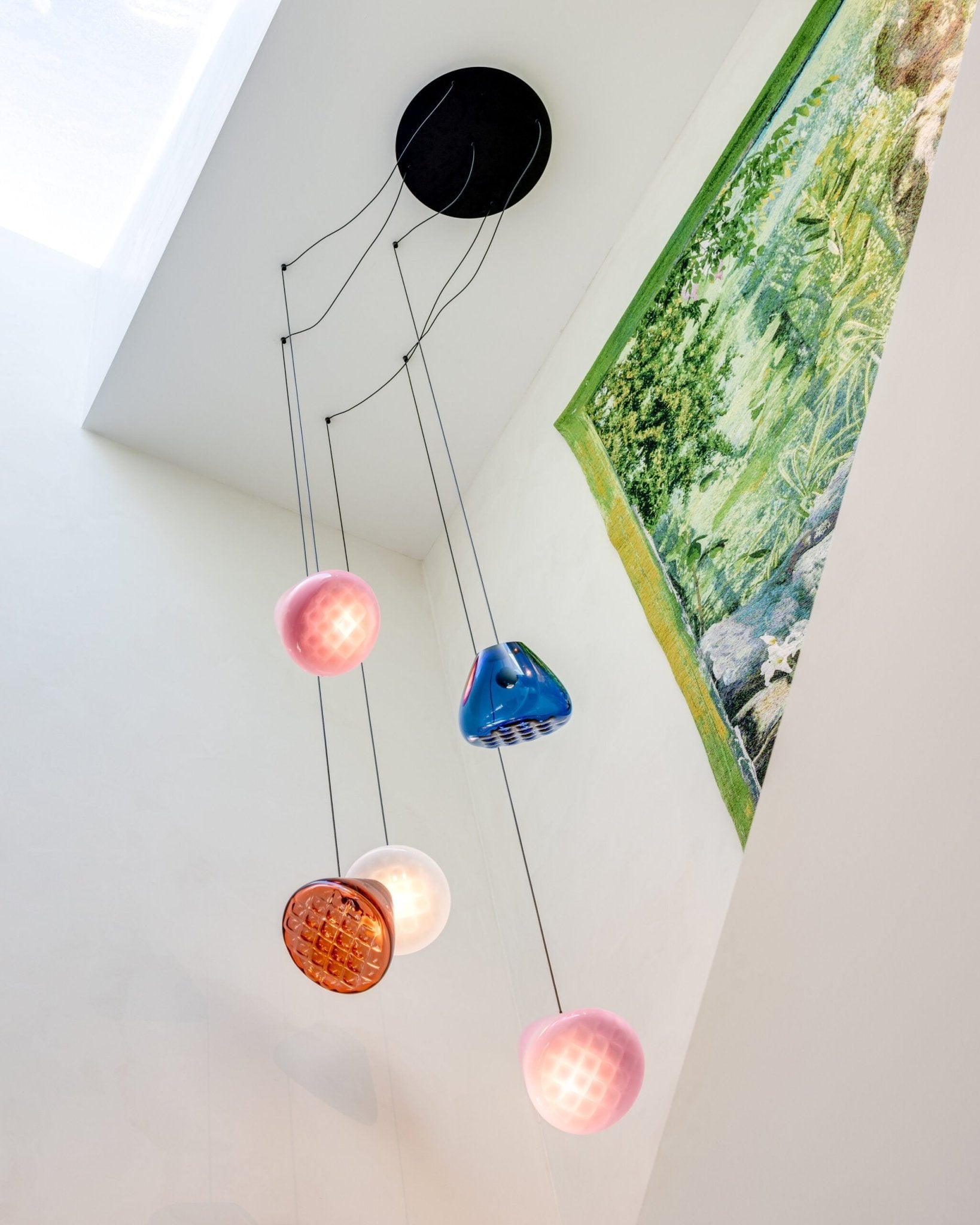 Grid Pendant Light - Blowlighting