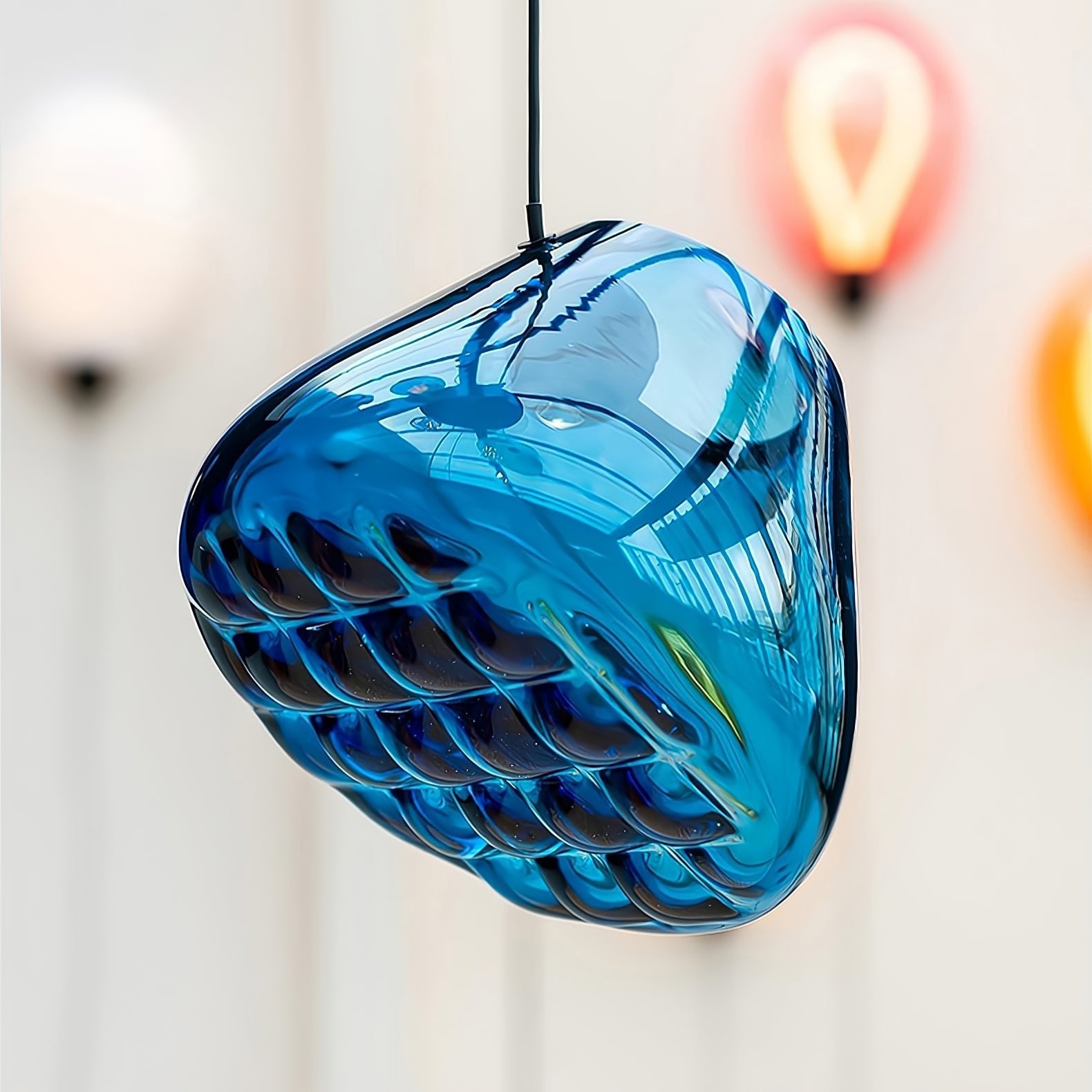 Grid Pendant Light - Blowlighting