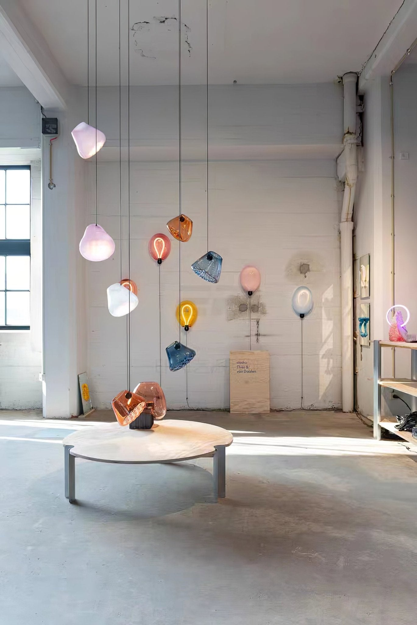 Grid Pendant Light - Blowlighting