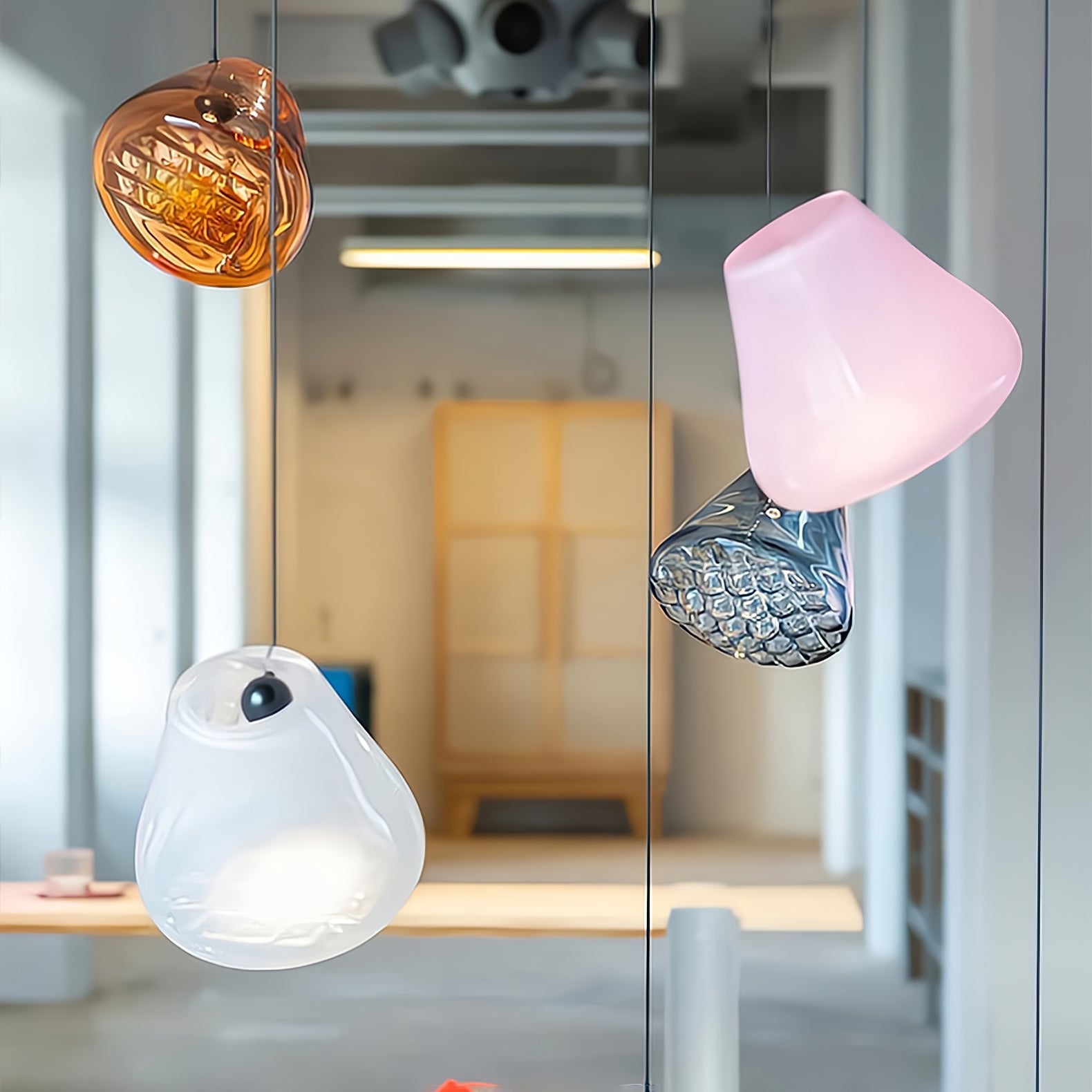 Grid Pendant Light - Blowlighting