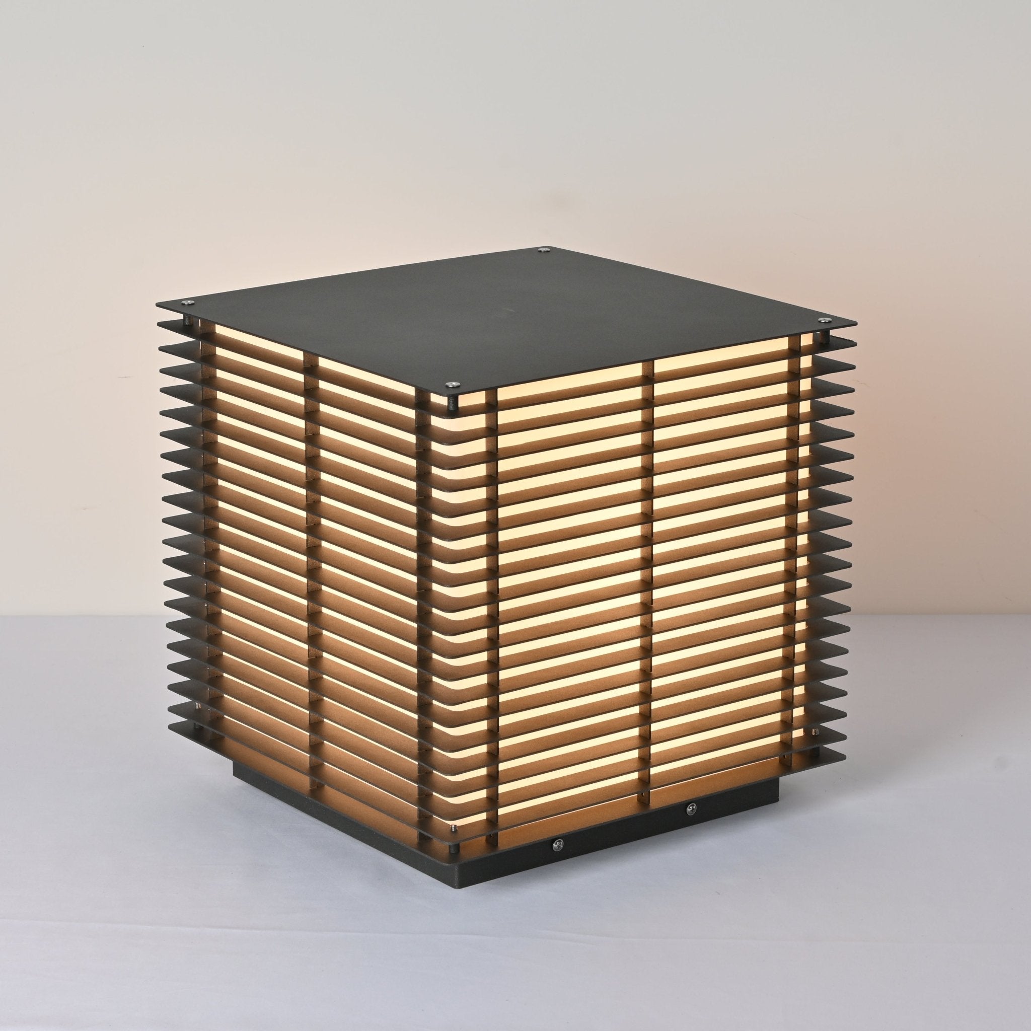 Grid Post Outdoor Light - Blowlighting