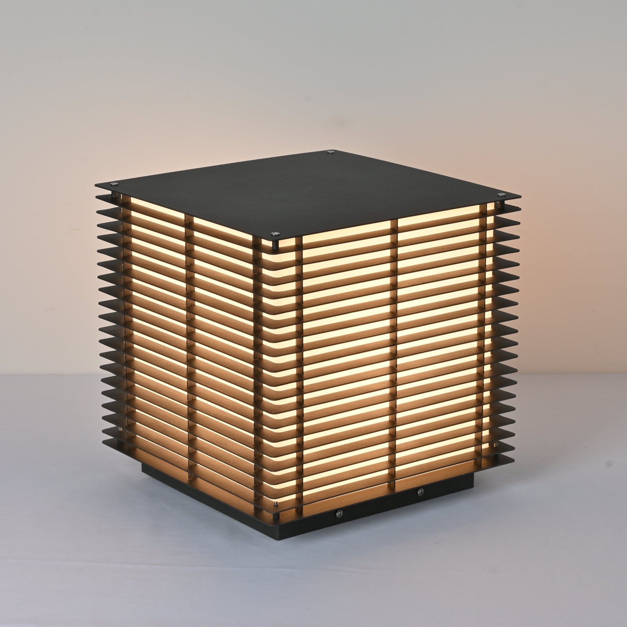 Grid Post Outdoor Light - Blowlighting