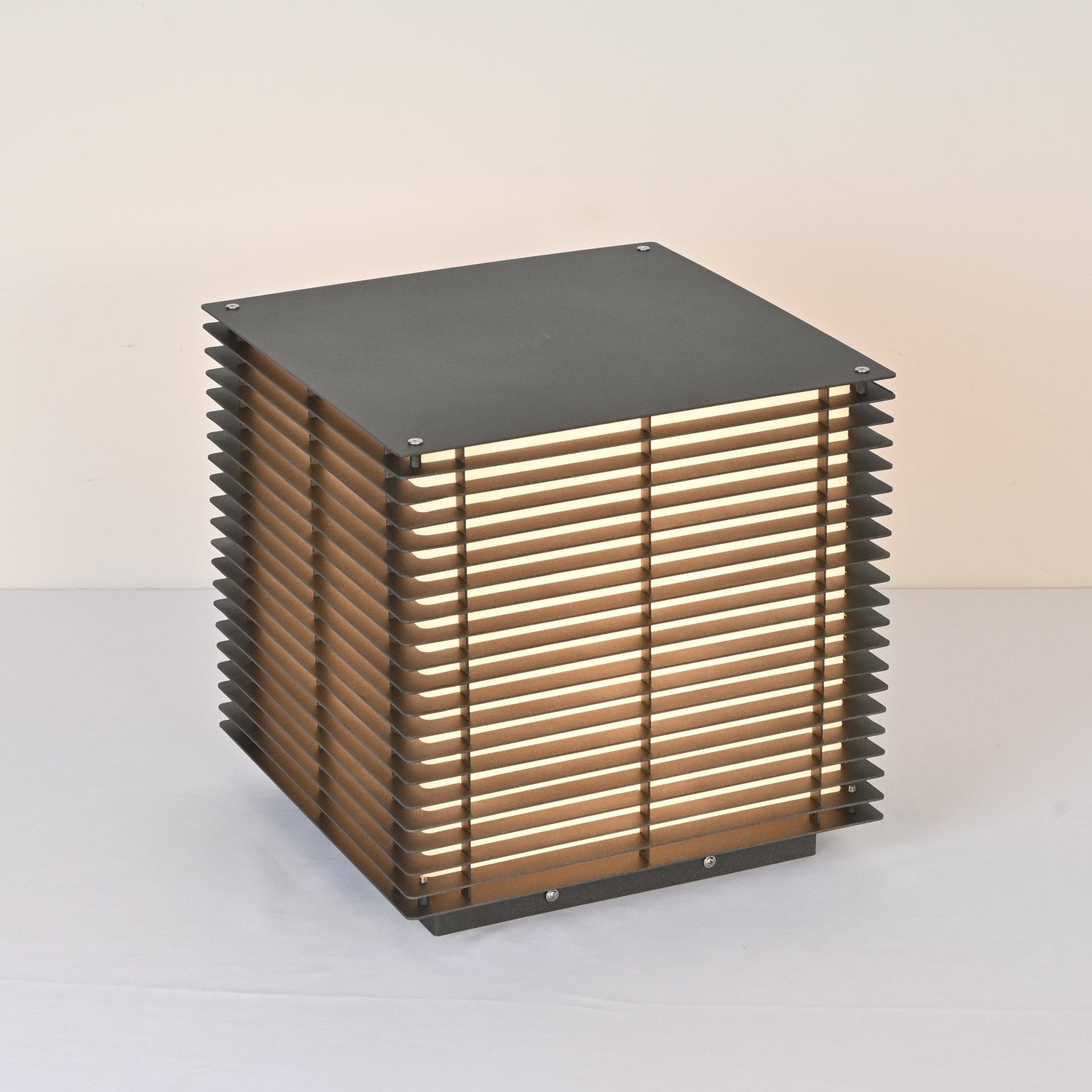 Grid Post Outdoor Light - Blowlighting