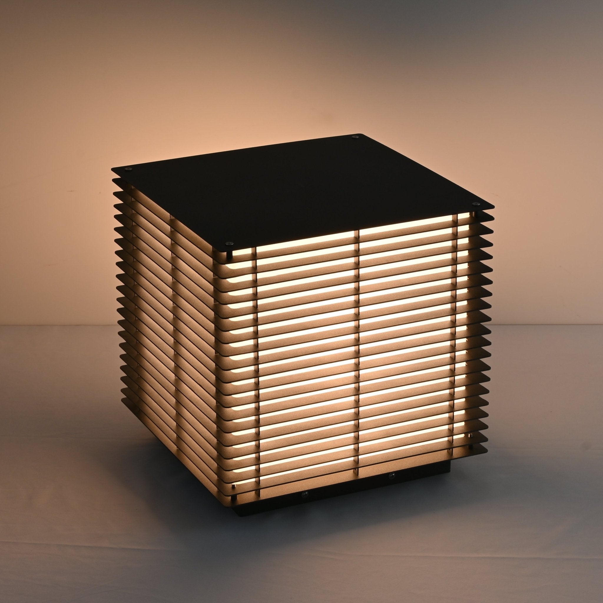 Grid Post Outdoor Light - Blowlighting