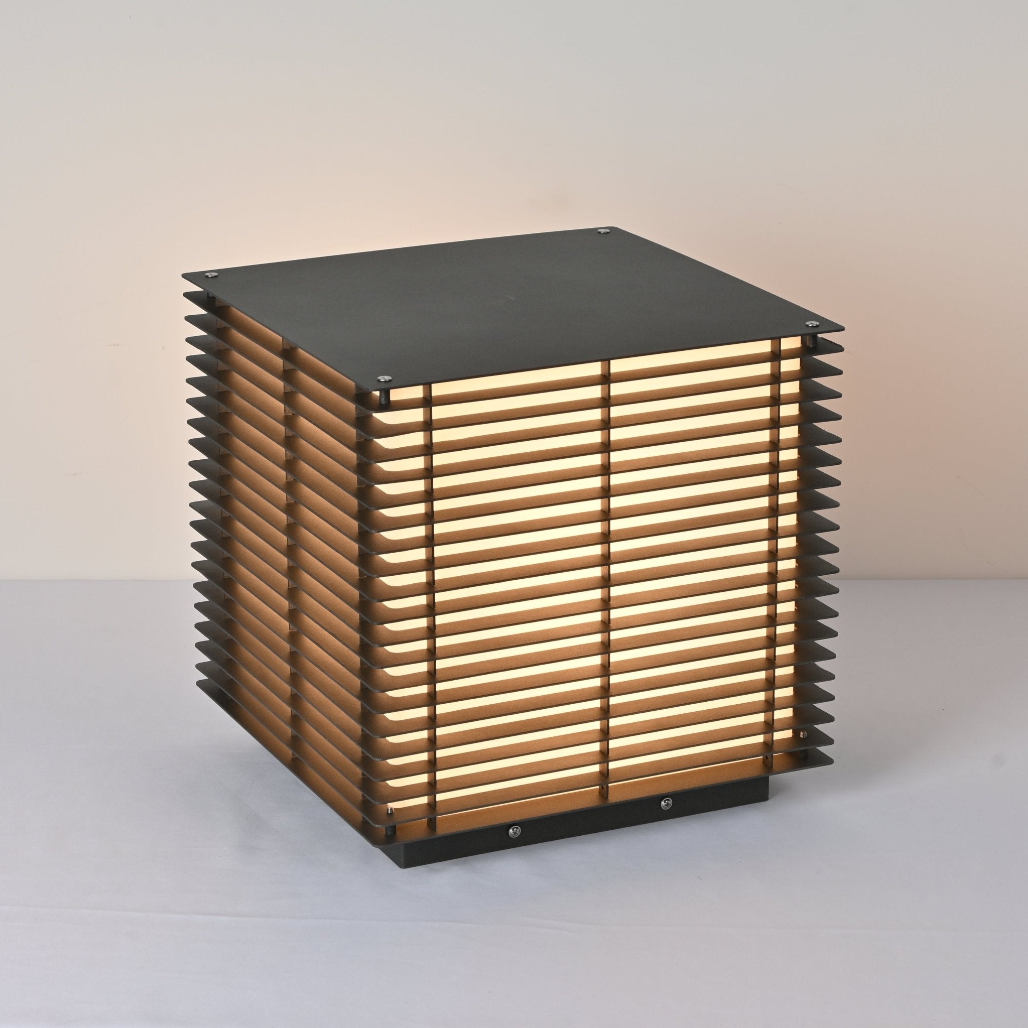 Grid Post Outdoor Light - Blowlighting