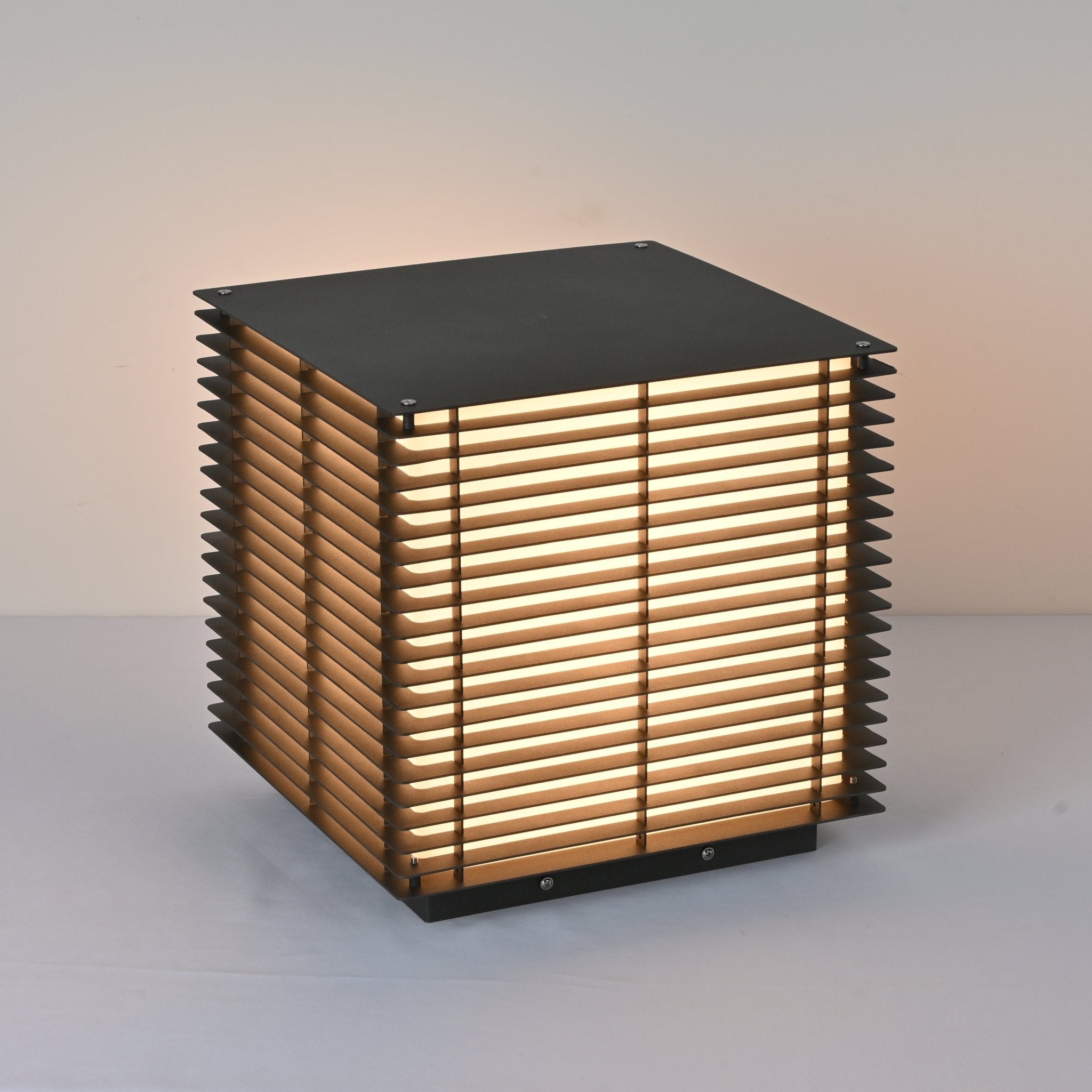 Grid Post Outdoor Light - Blowlighting