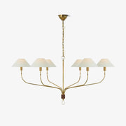 Regal Classic Brass Tail Chandelier - Blowlighting