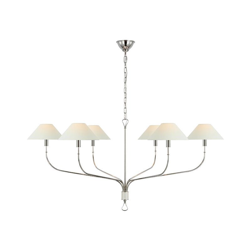 Regal Classic Brass Tail Chandelier - Blowlighting