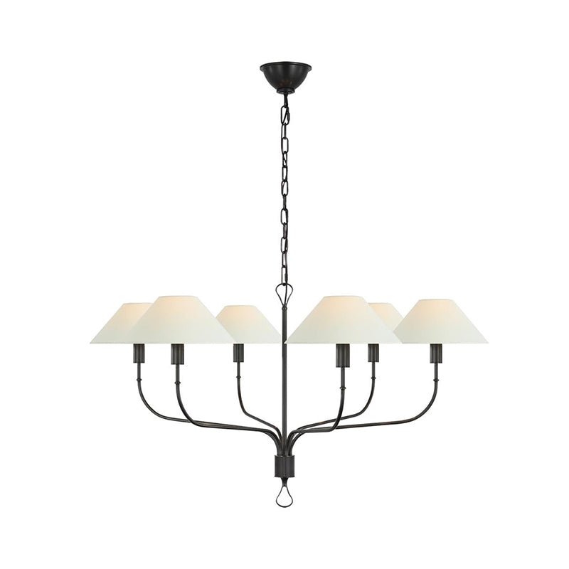 Regal Classic Brass Tail Chandelier - Blowlighting