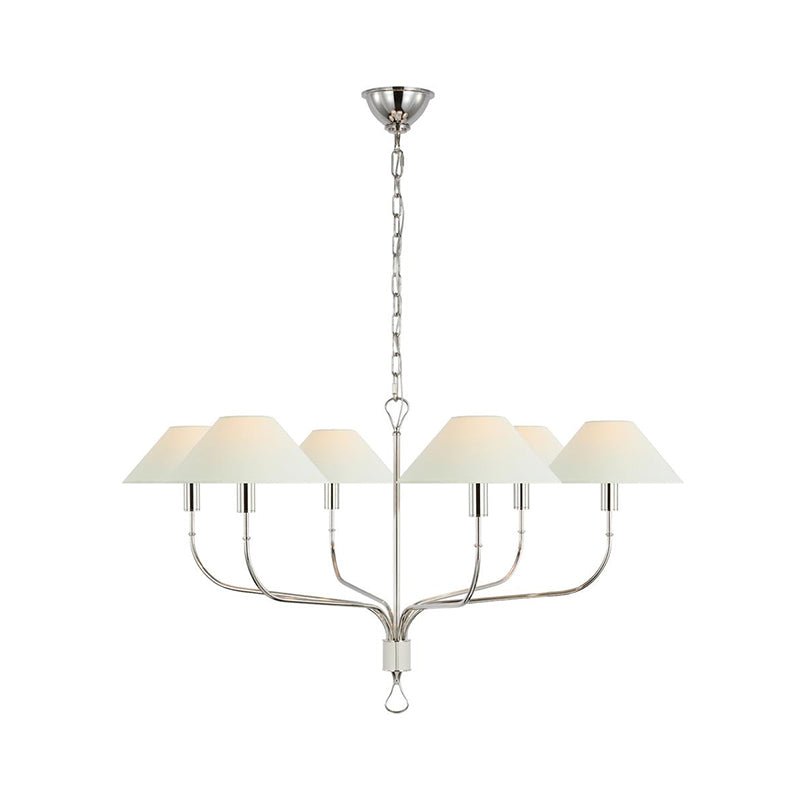 Regal Classic Brass Tail Chandelier - Blowlighting