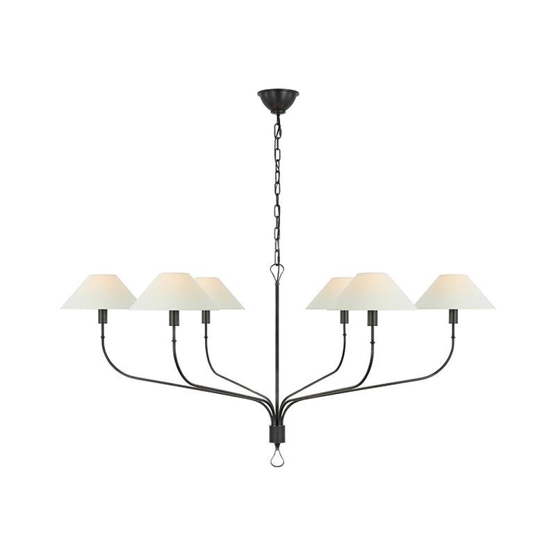 Regal Classic Brass Tail Chandelier - Blowlighting