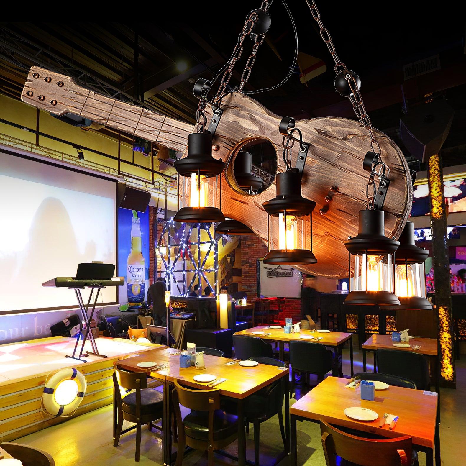 Guitar Pendant Light - Blowlighting