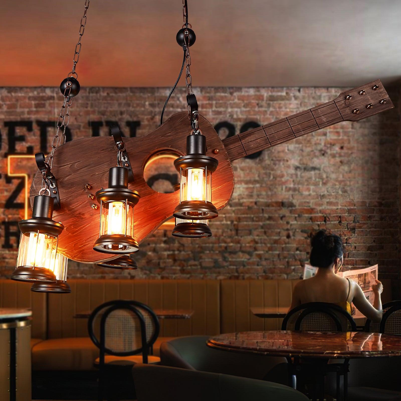 Guitar Pendant Light - Blowlighting