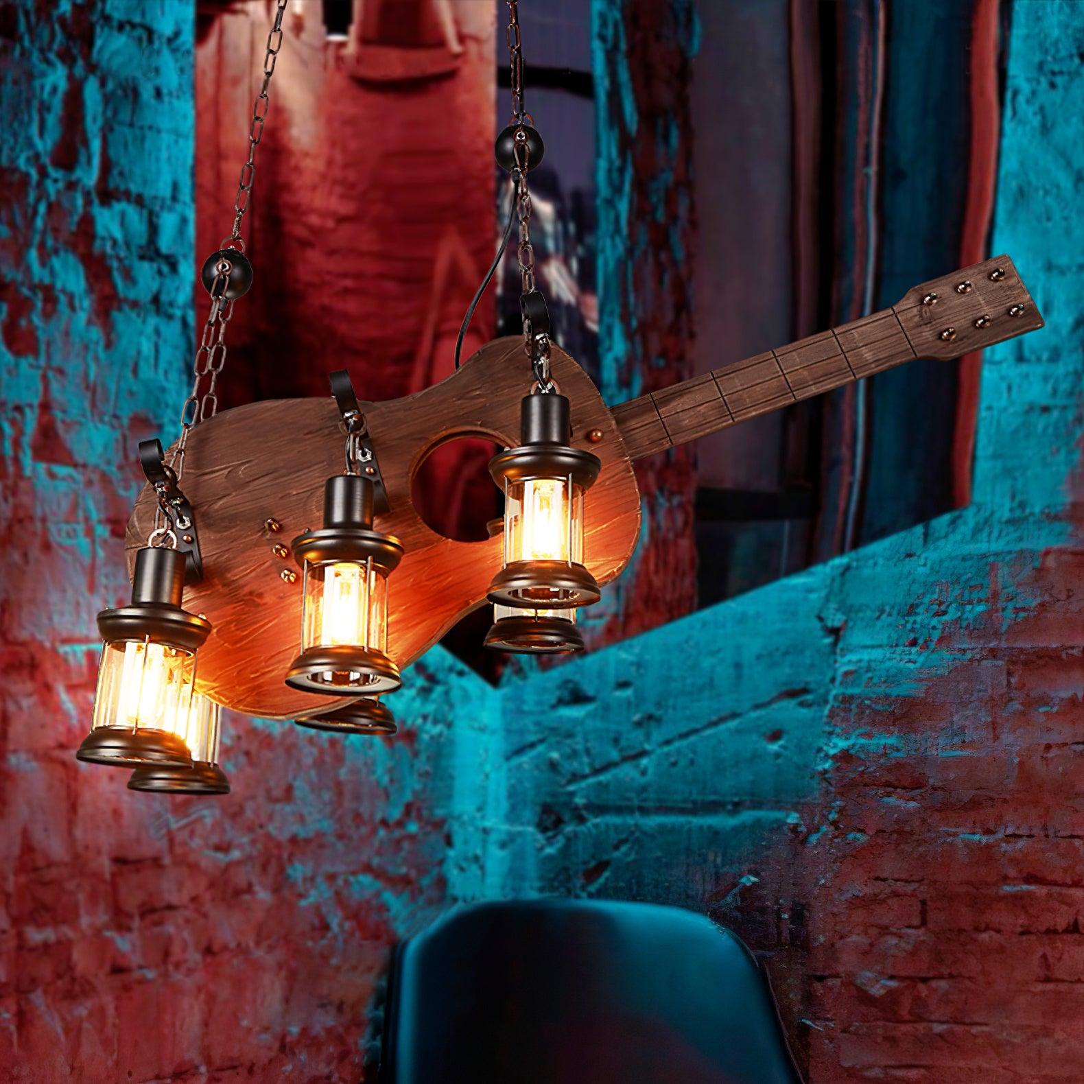 Guitar Pendant Light - Blowlighting