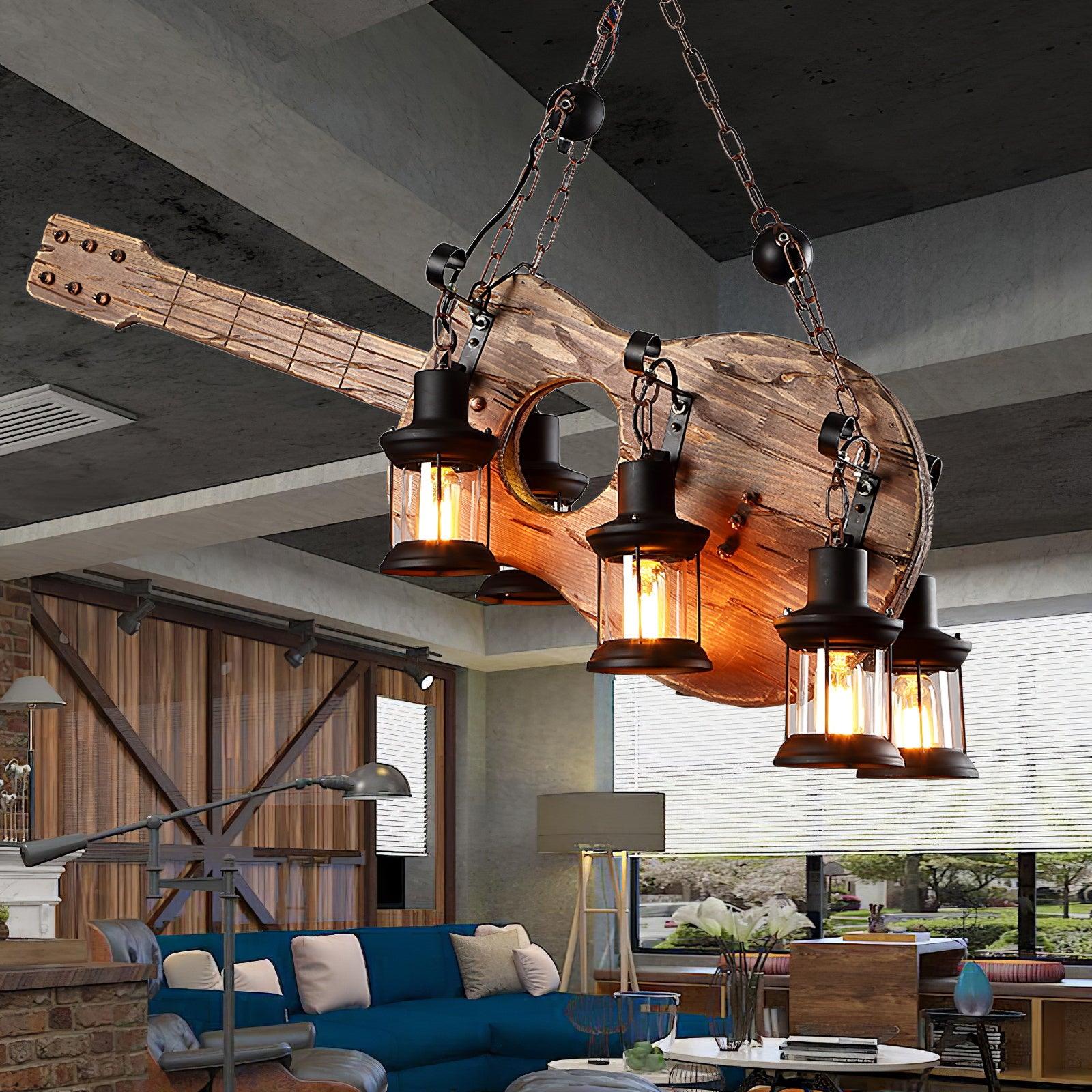 Guitar Pendant Light - Blowlighting