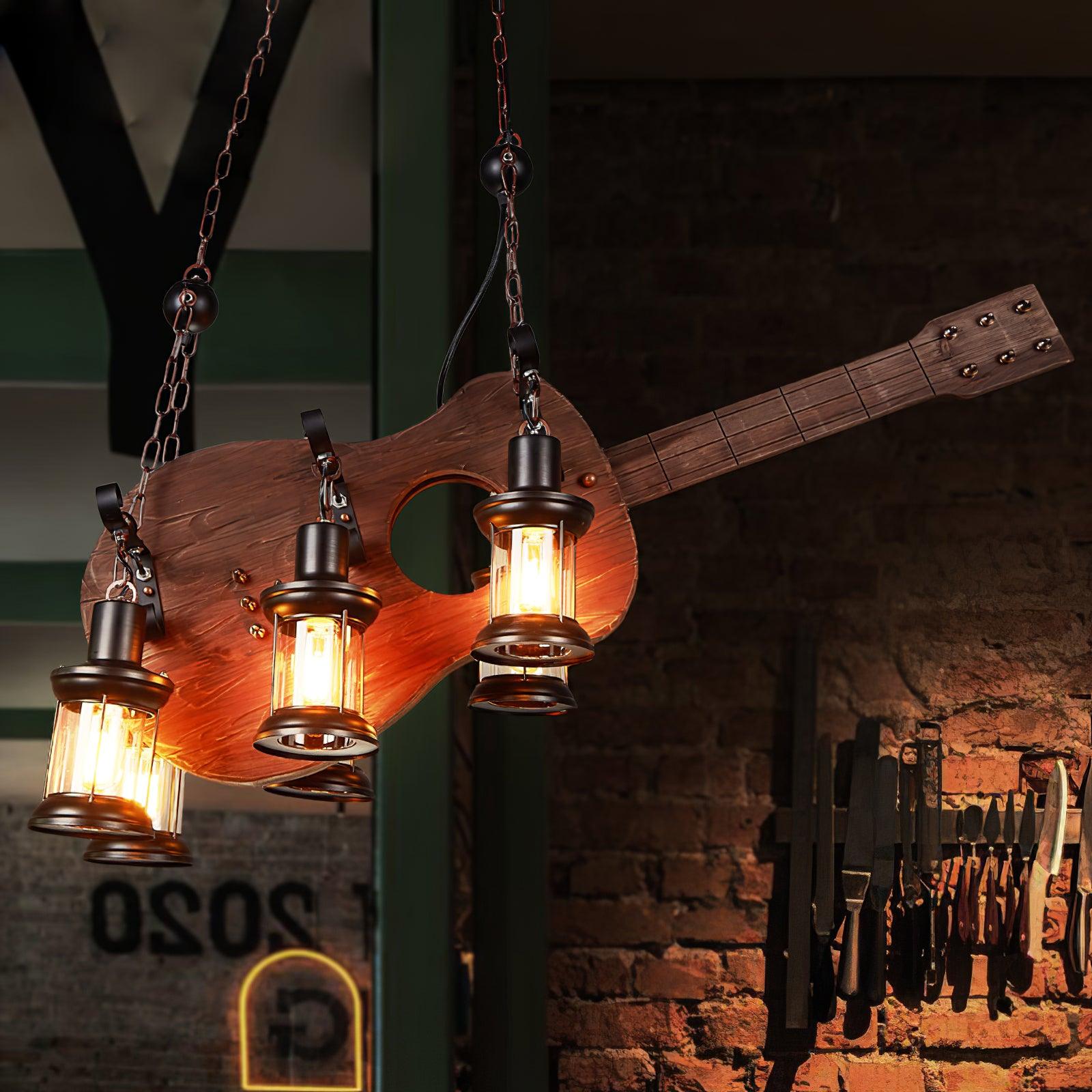 Guitar Pendant Light - Blowlighting