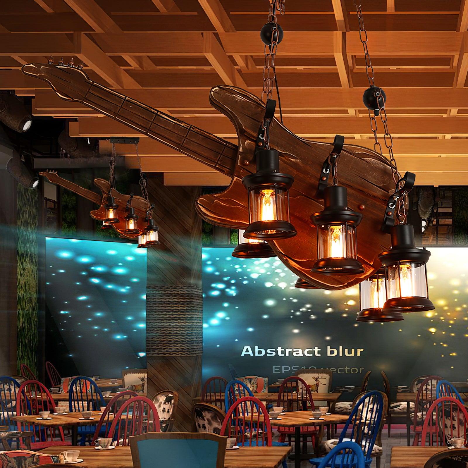 Guitar Pendant Light - Blowlighting