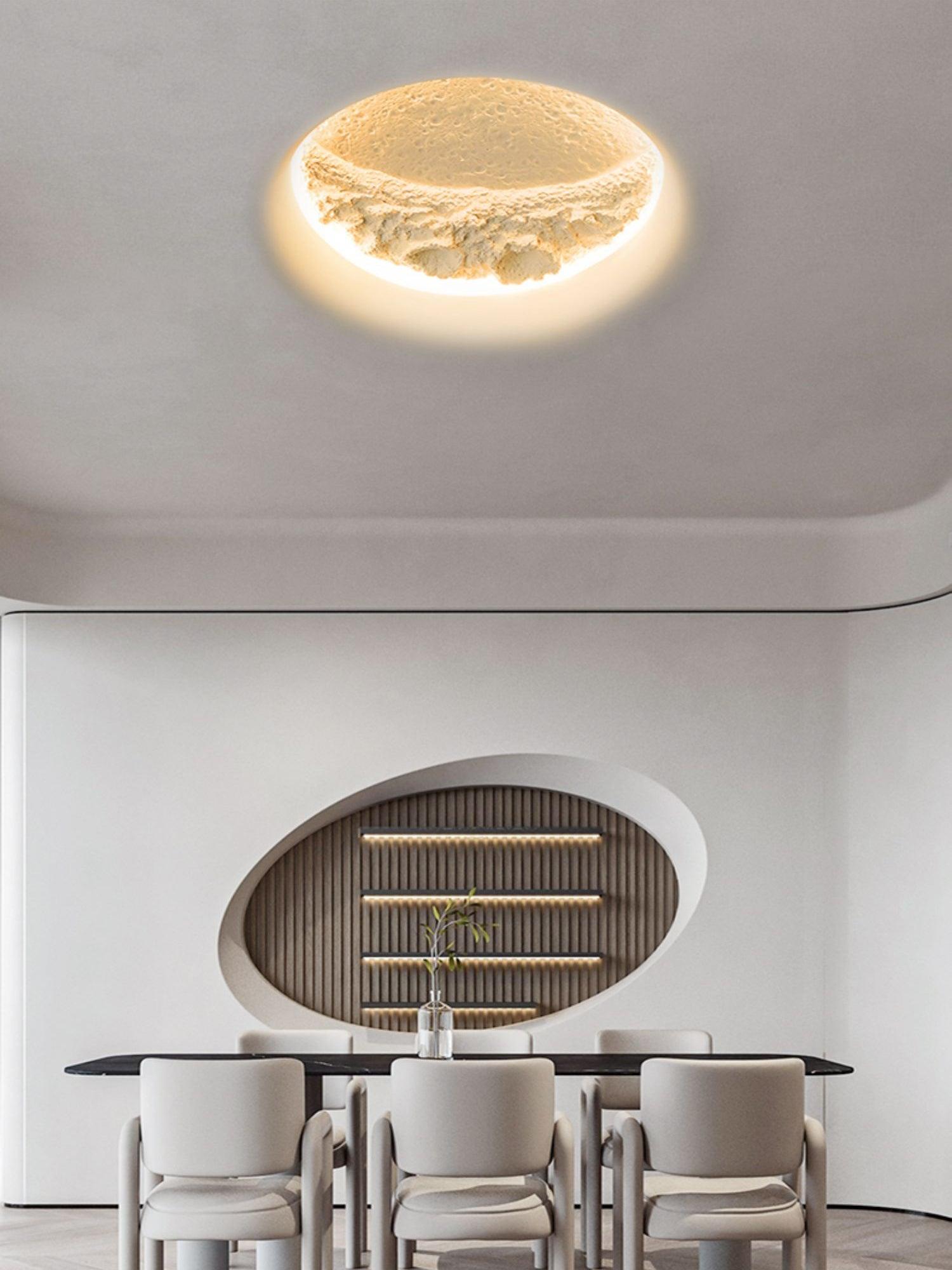 Gypsum Moon Wall Lamp - Blowlighting